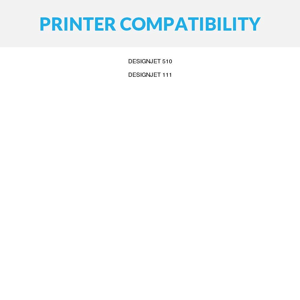 High-Quality Remanufactured HP 82 CH565A Black Ink Cartridge Replacement - Compatible with HP DesignJet 111 & 510 Printers | Perfect for Office Printing, Graphic Design & Large Format Projects
