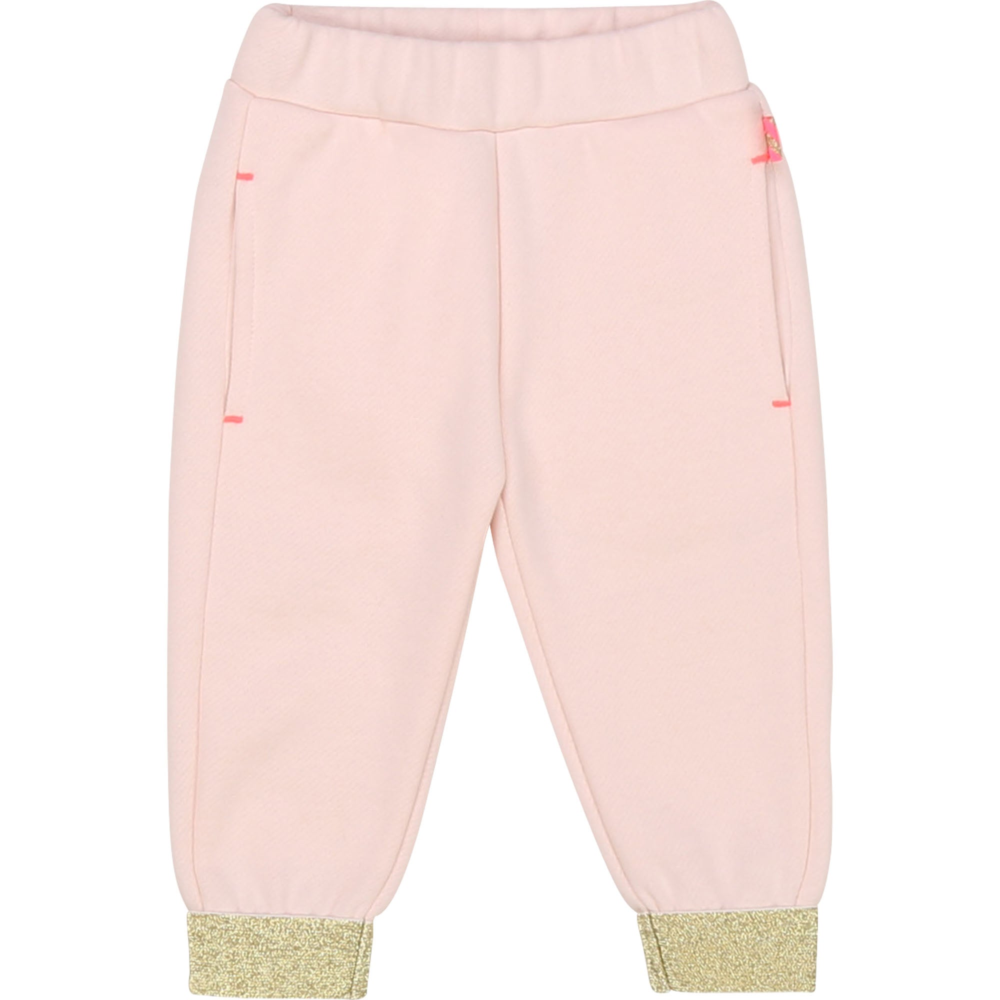 Billieblush Women's Pale Pink Trousers for Fall - Stylish Casual Pants for Work, Office & Everyday Wear