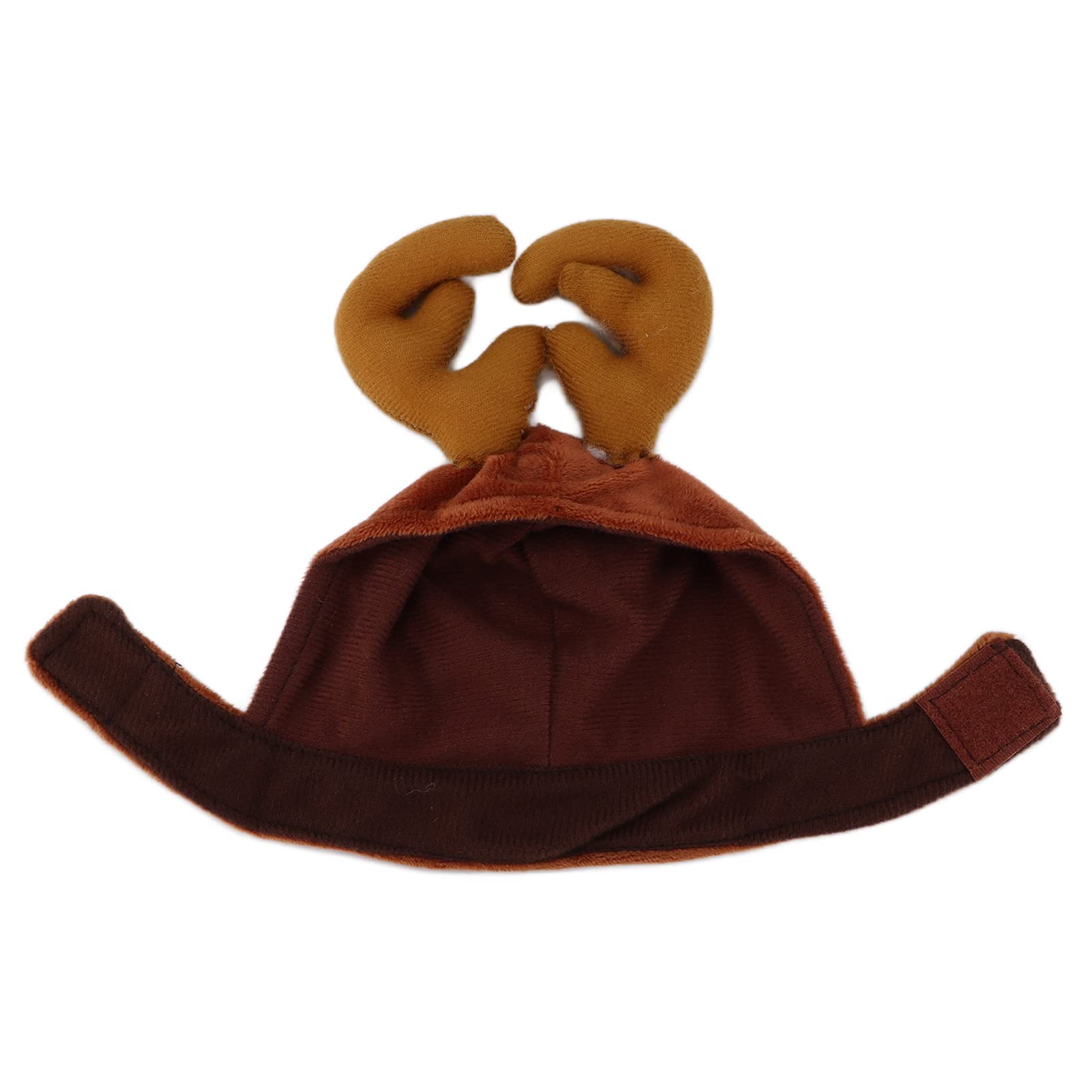Christmas Pet Antler Hat - Adjustable Dog Cat Costume for Holiday Parties