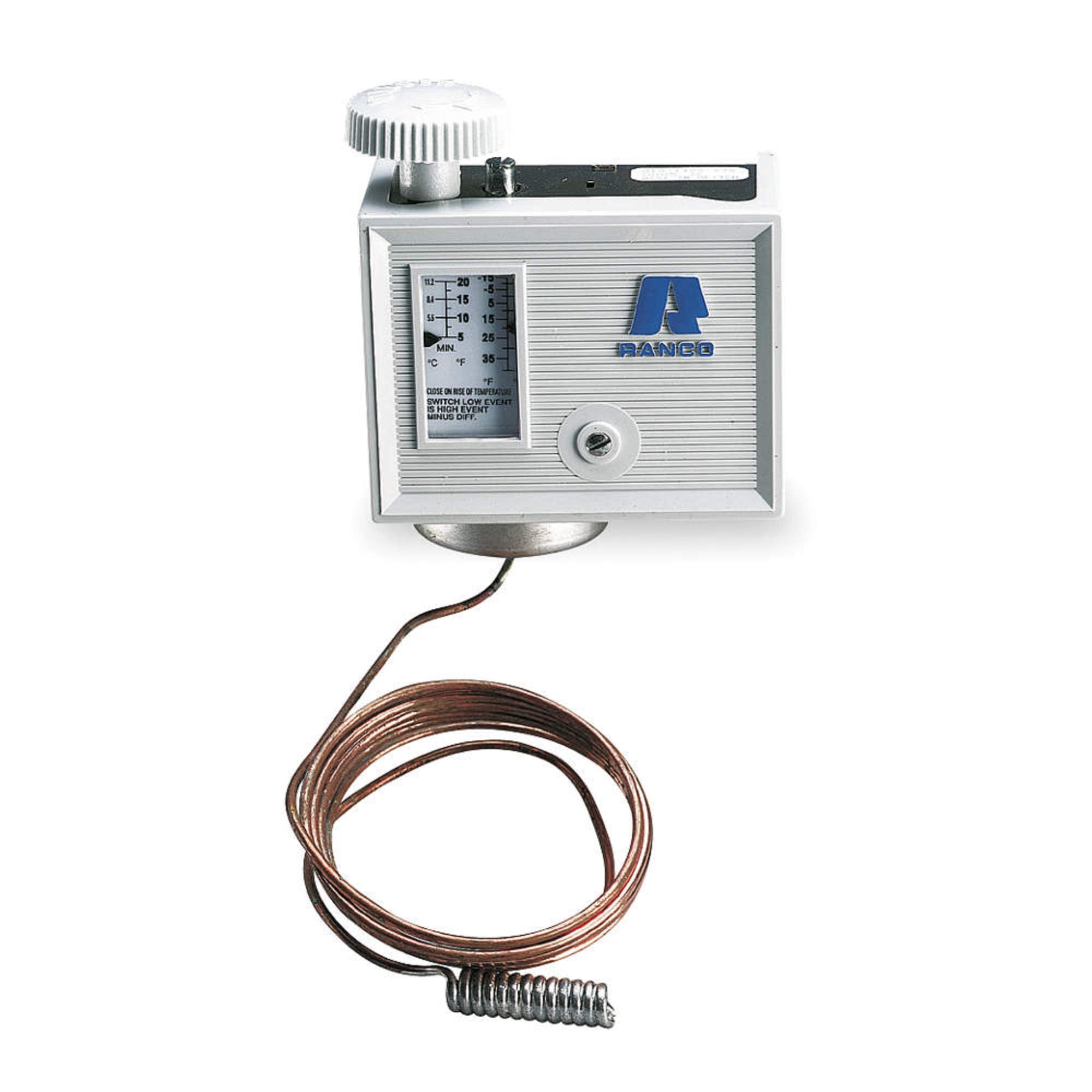 RANCO O10-1408 SPST Low Temperature Controller - Precise Cooling Control for Refrigerators, Freezers & HVAC Systems