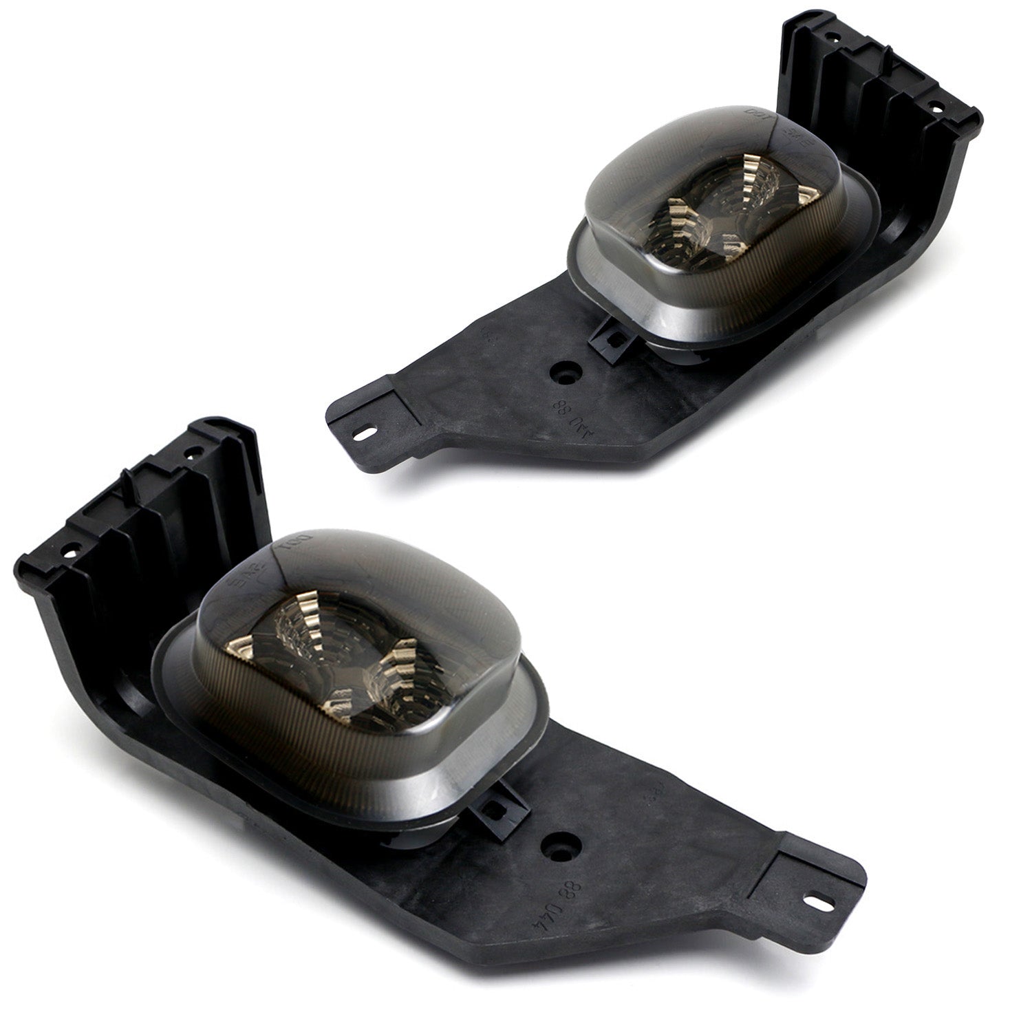 2005-2007 Ford F250 F350 F450 40W LED Fog Light Kit - 2x2 Full Set with Brackets & Wiring Harness - Durable Off-Road Lighting for Trucks, Foggy Weather & Night Driving