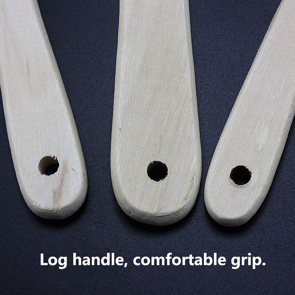 Premium Wooden Handle Paint Brush - Soft Bristles for Walls, Furniture & Cleaning - Long Lasting Paint Tool for DIY & Professional Use