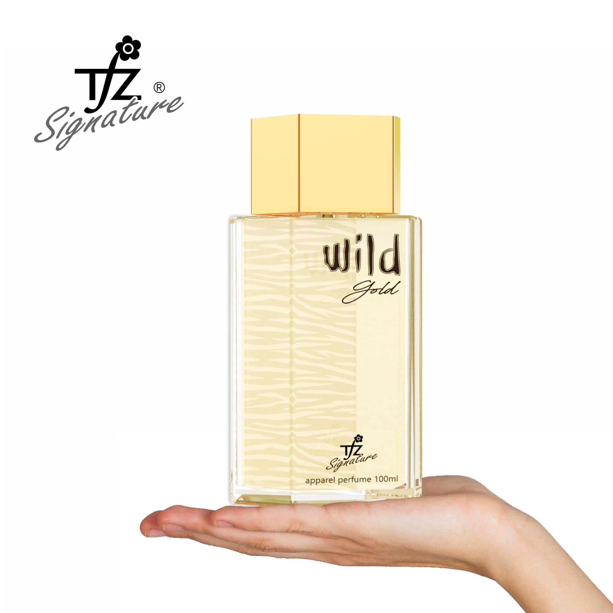TFZ Wild Gold Perfume Spray for Women & Men - Long Lasting Fragrance for Daily Wear, Date Night & Special Occasions