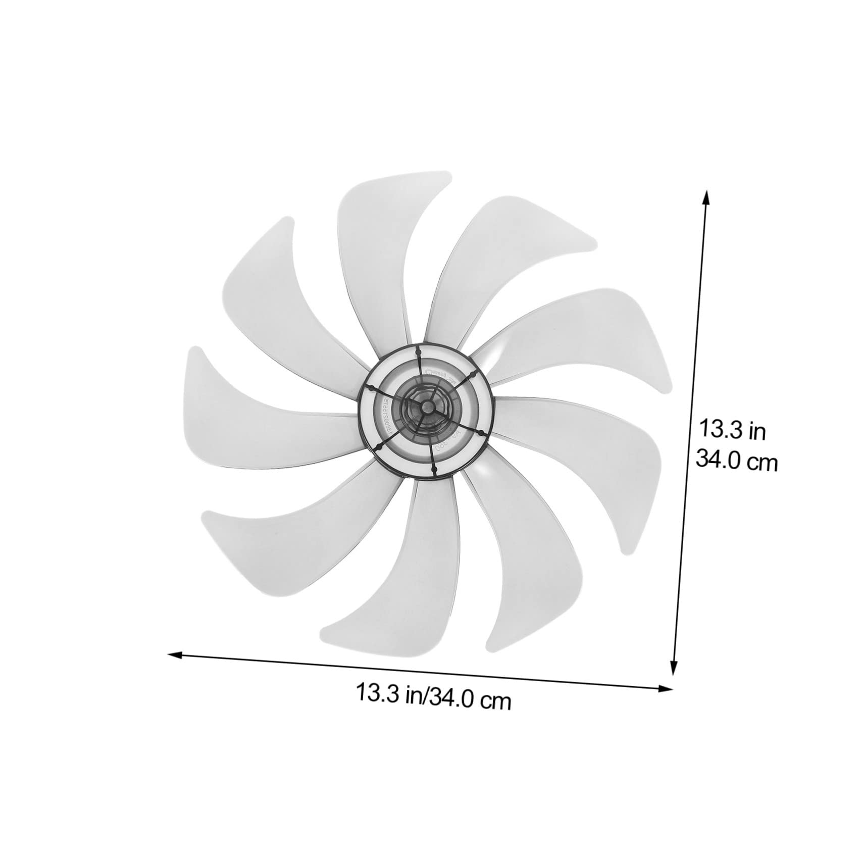 Replacement Fan Blades for Table & Ceiling Fans - Durable Replacement Fan Blades Accessories for Easy Repair & Maintenance - Perfect for Home, Office, and Workshop Cooling Solutions