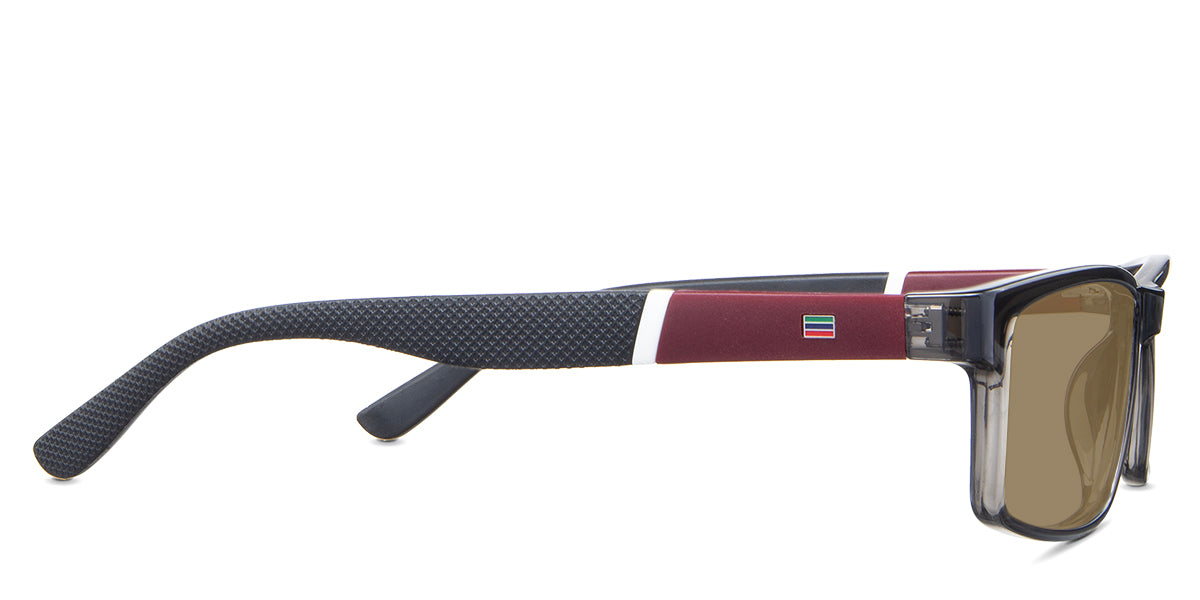 Raul Men's Prescription Sunglasses - UV Protection Polarized Lenses for Driving, Fishing & Outdoor Activities