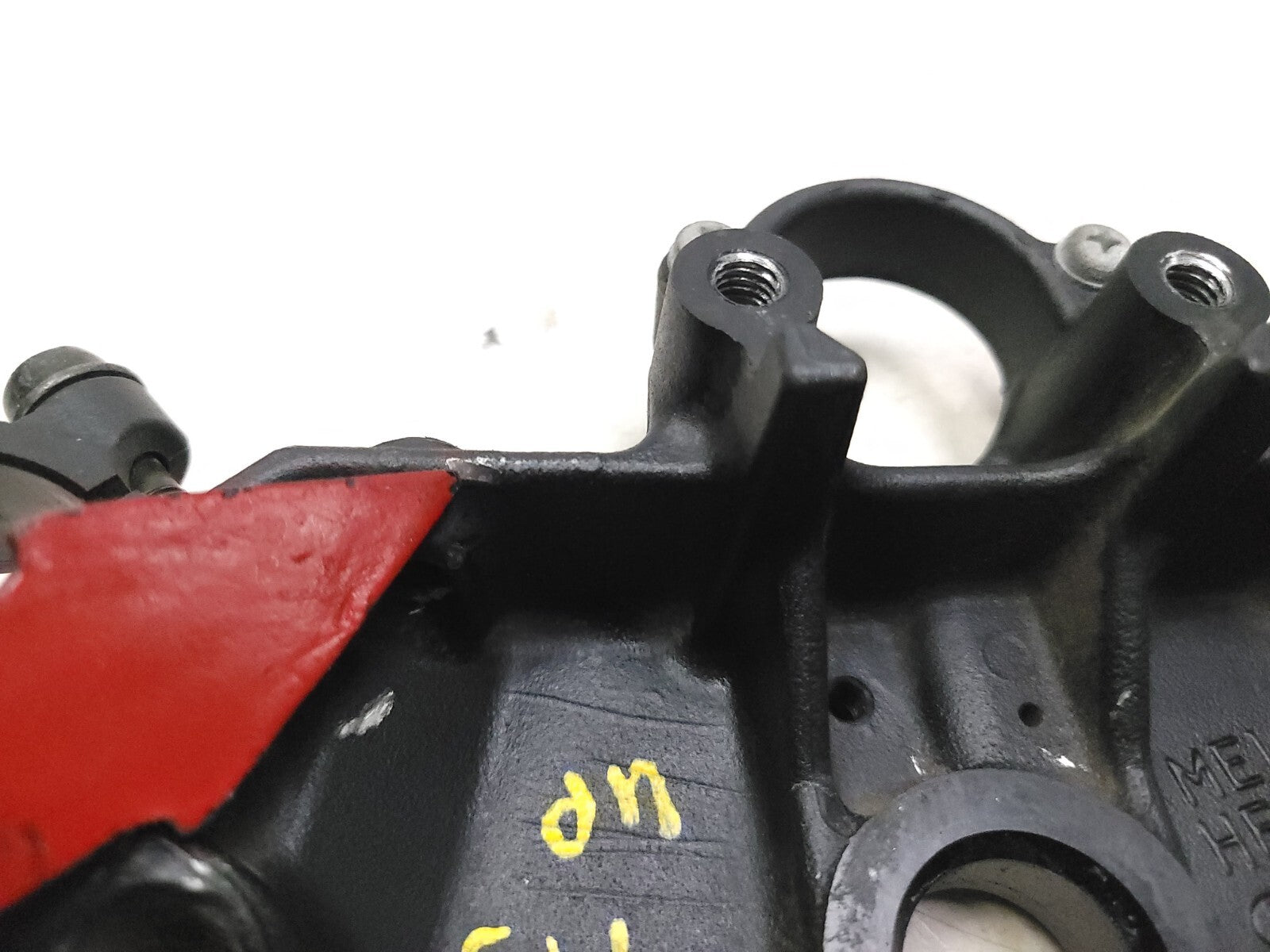 2004-2005 Honda CBR1000RR OEM Upper Triple Tree - Genuine Factory Part with 12k Miles - Perfect for Motorcycle Restoration & Performance Upgrades