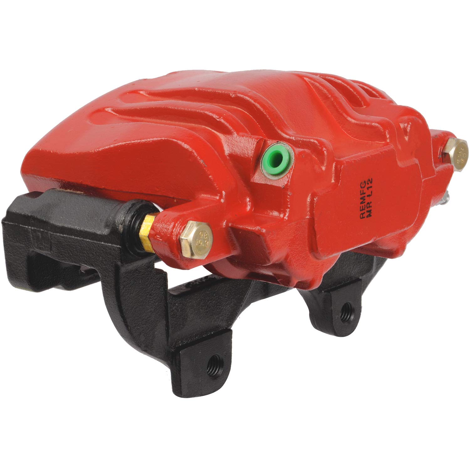 Cardone 18-5017XR Remanufactured Unloaded Disc Brake Caliper with Red Powder Coating - Perfect for Ford, Chevy & Dodge Vehicles - DIY Auto Repair & Brake System Upgrades