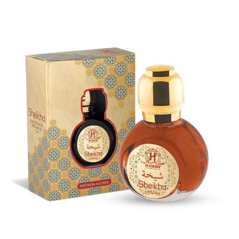 Sheikha CPO 15ml Attar by Hamidi | Premium Alcohol-Free Perfume Oil for Women | Long-Lasting Arabic Fragrance Oil | Concentrated Scent | Perfect for Daily Wear, Special Occasions & Gift Giving