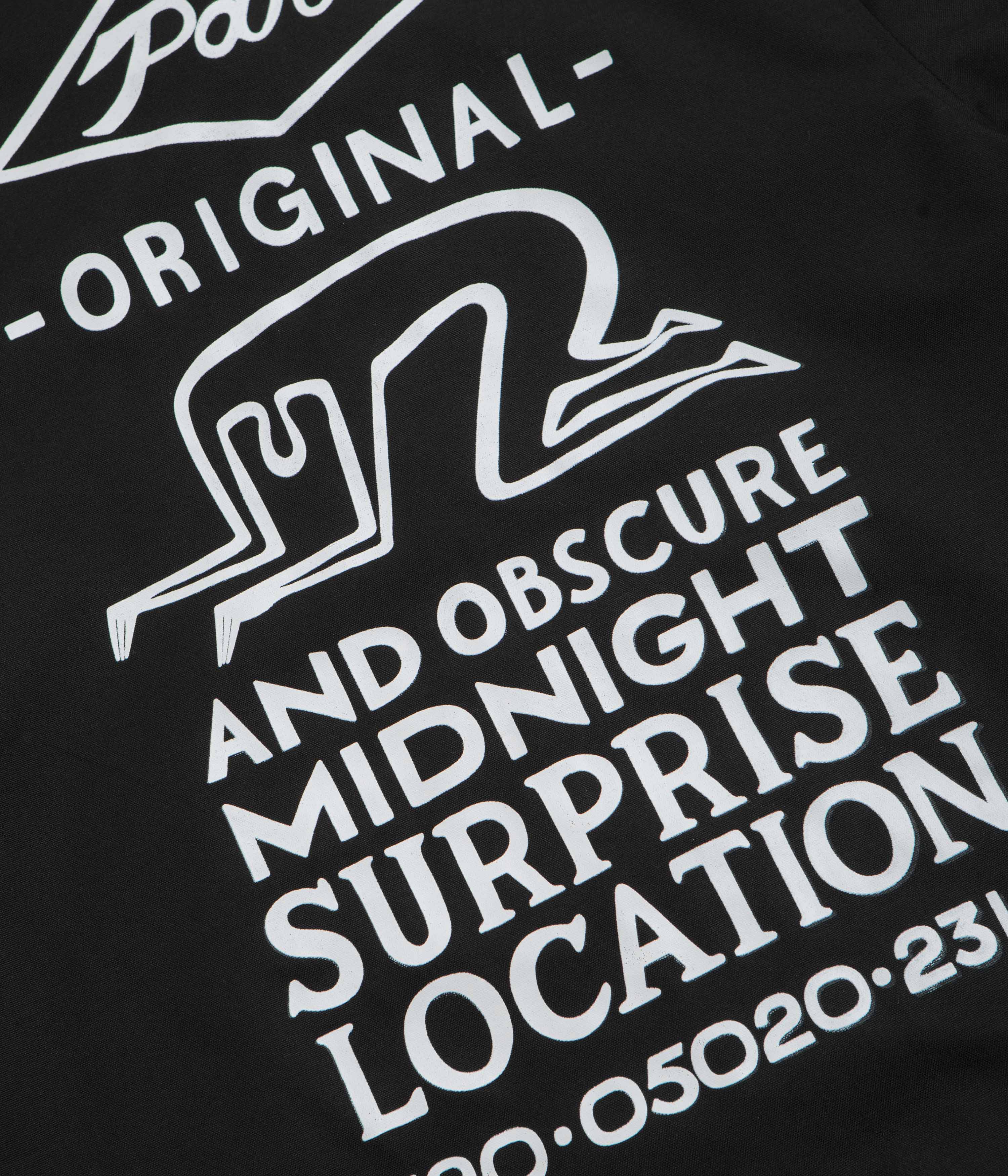 Parra Midnight Surprise Coach Jacket - Black | Vintage-Inspired Streetwear for Men & Women | Perfect for Urban Fashion & Night Outfits