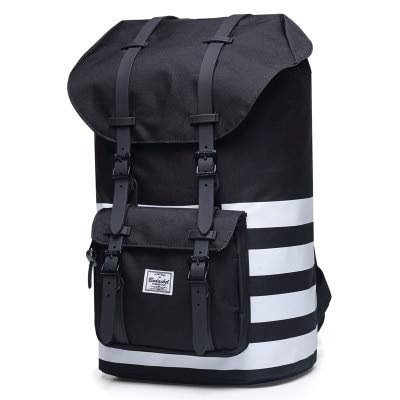 QOHNK Large Capacity 24L Backpack for Men - Durable Laptop Rucksack, School & Travel Knapsack | Perfect for College, Work Commute & Outdoor Adventures