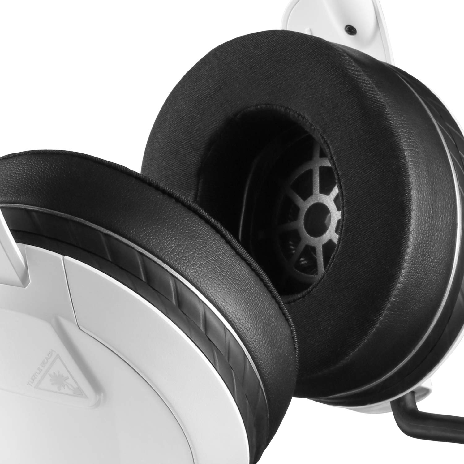 Turtle Beach Elite Pro 2 Premium Gaming Headset - 50mm Speakers, Metal Headband (White) - Compatible with PC, Mobile, Xbox Series X/S, Xbox One, PS5, PS4, Nintendo Switch via 3.5mm - Perfect for Competitive Gaming & Immersive Audio Experience