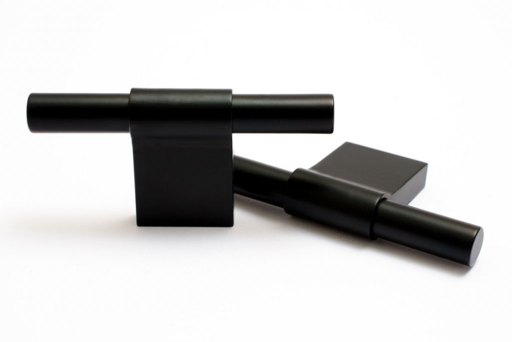 Premium Matte Black Cabinet Knobs and Drawer Pulls - Modern Hardware for Kitchen & Bathroom Cabinets, Dressers, and Furniture - Durable & Stylish Home Upgrade