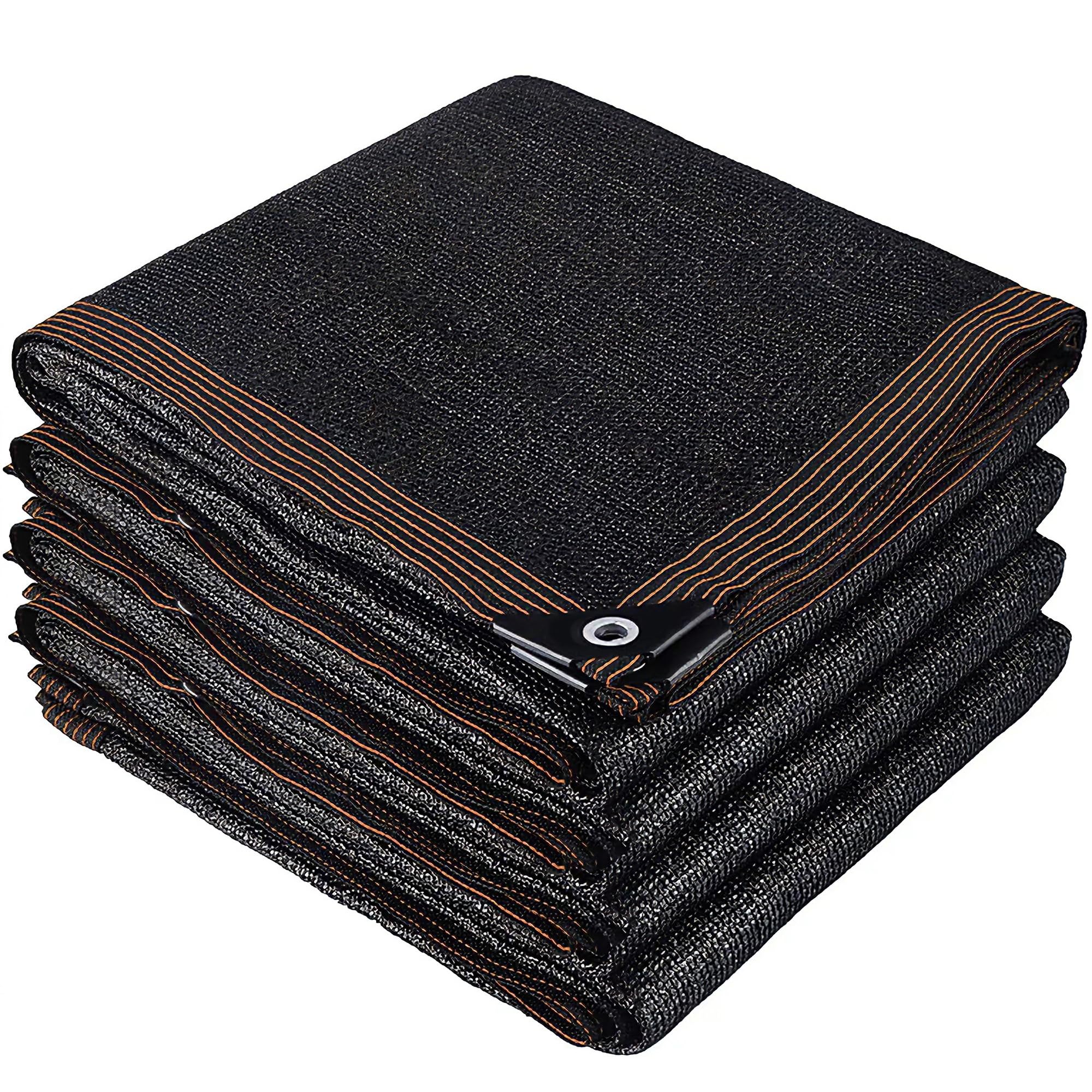 Winemana 70% Black Shade Cloth - 12x12 FT Durable UV Resistant Garden Mesh Tarp with Reinforced Grommets & Taped Edges - Ideal for Plant Cover, Greenhouse, Patio Shade, Tomato Protection, Chicken Coop & Kennel Sun Block | Perfect for Outdoor Gardening, Backyard Shade Solutions & Livestock Shelter