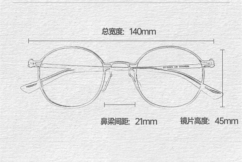 Stylish Unisex Black Titanium Eyeglasses - Oval Square Full Rim Frame 5897 | Perfect for Work, Reading & Fashion Accessories