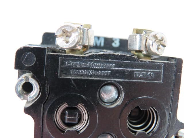 Cutler-Hammer E34VHBK1-2X 3-Position Selector Switch 2NO Black - Heavy Duty Industrial Control for Machinery & Equipment