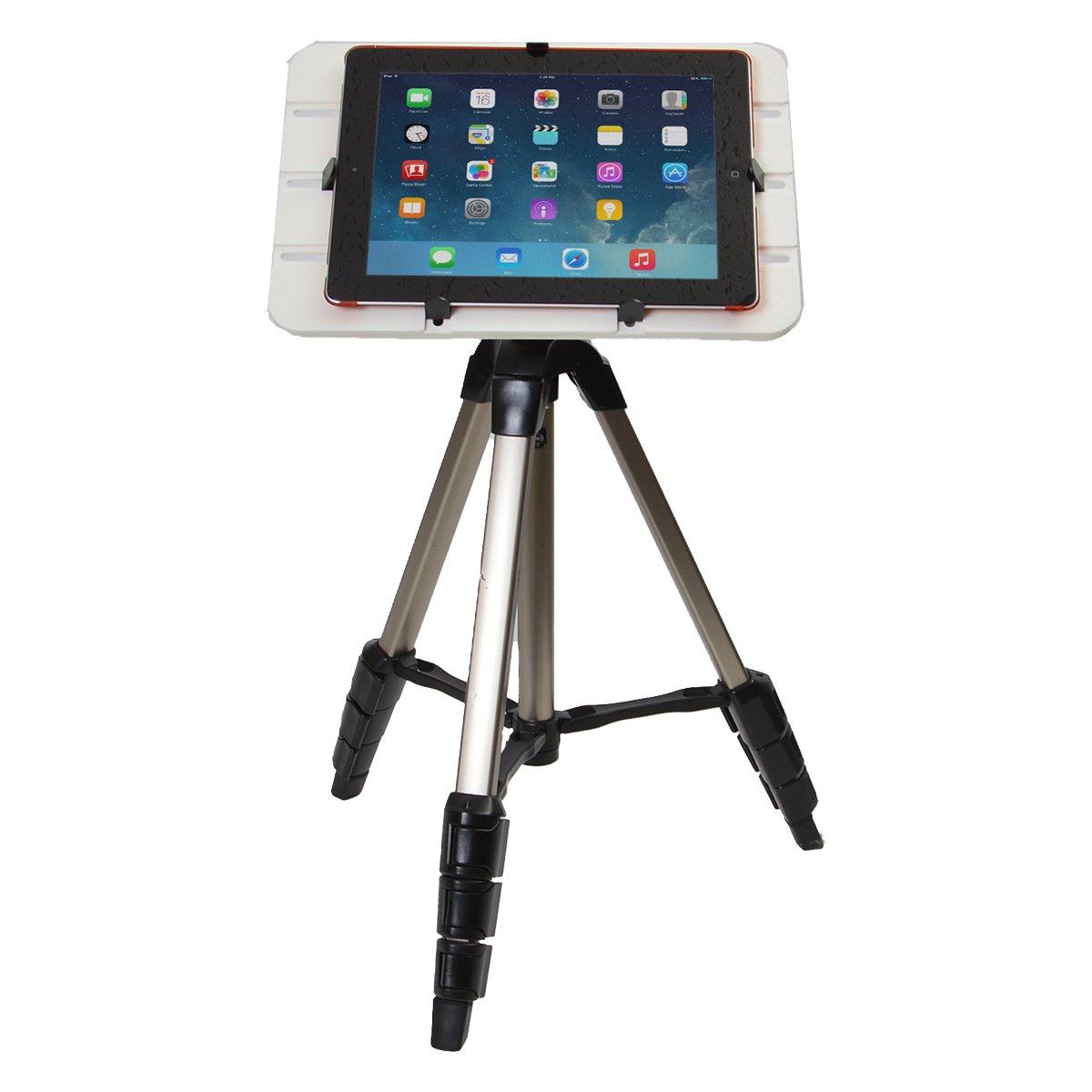 Sanko CLHCMAN3 Adjustable Camera Tripod Stand with Tablet Holder - Perfect for Vlogging, Photography, and Video Calls