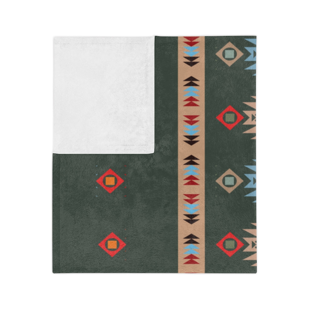 Cadillac Creek Velveteen Minky Blanket - Soft Polyester Throw Blanket for Baby, Kids & Adults - One-Sided Print - 3 Sizes (50x60, 60x80, 72x90 Inches) - Perfect for Nursery, Bedroom, Sofa & Gift Giving