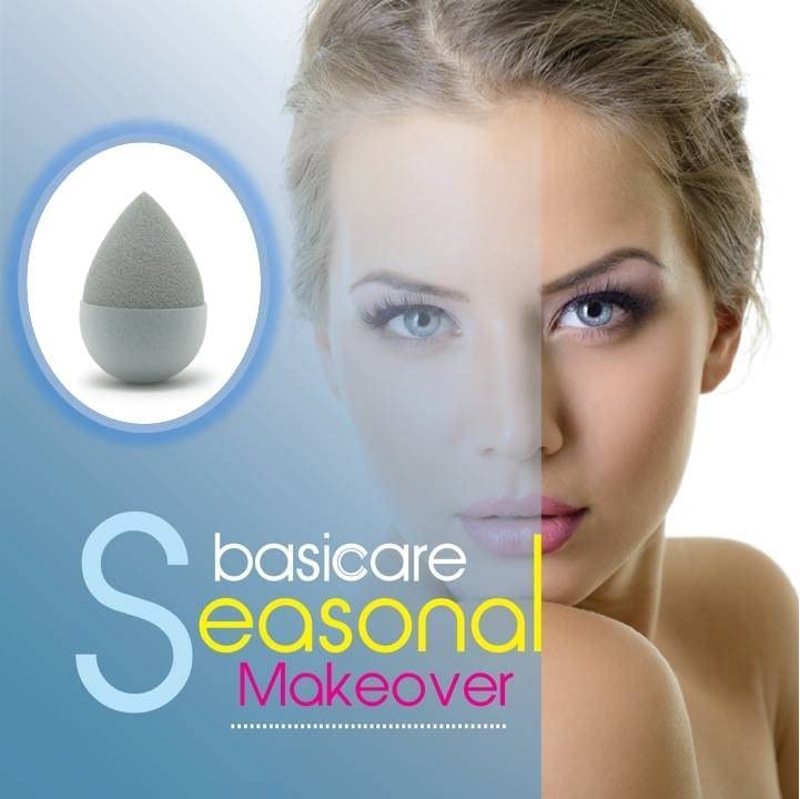 Premium Basicare Signature Ultra Blender Makeup Sponge - Professional Cruelty-Free Beauty Blender for Liquid & Powder Foundation - Perfect for Flawless Wet or Dry Application - Ideal for Everyday Makeup, Contouring & Airbrush Finish