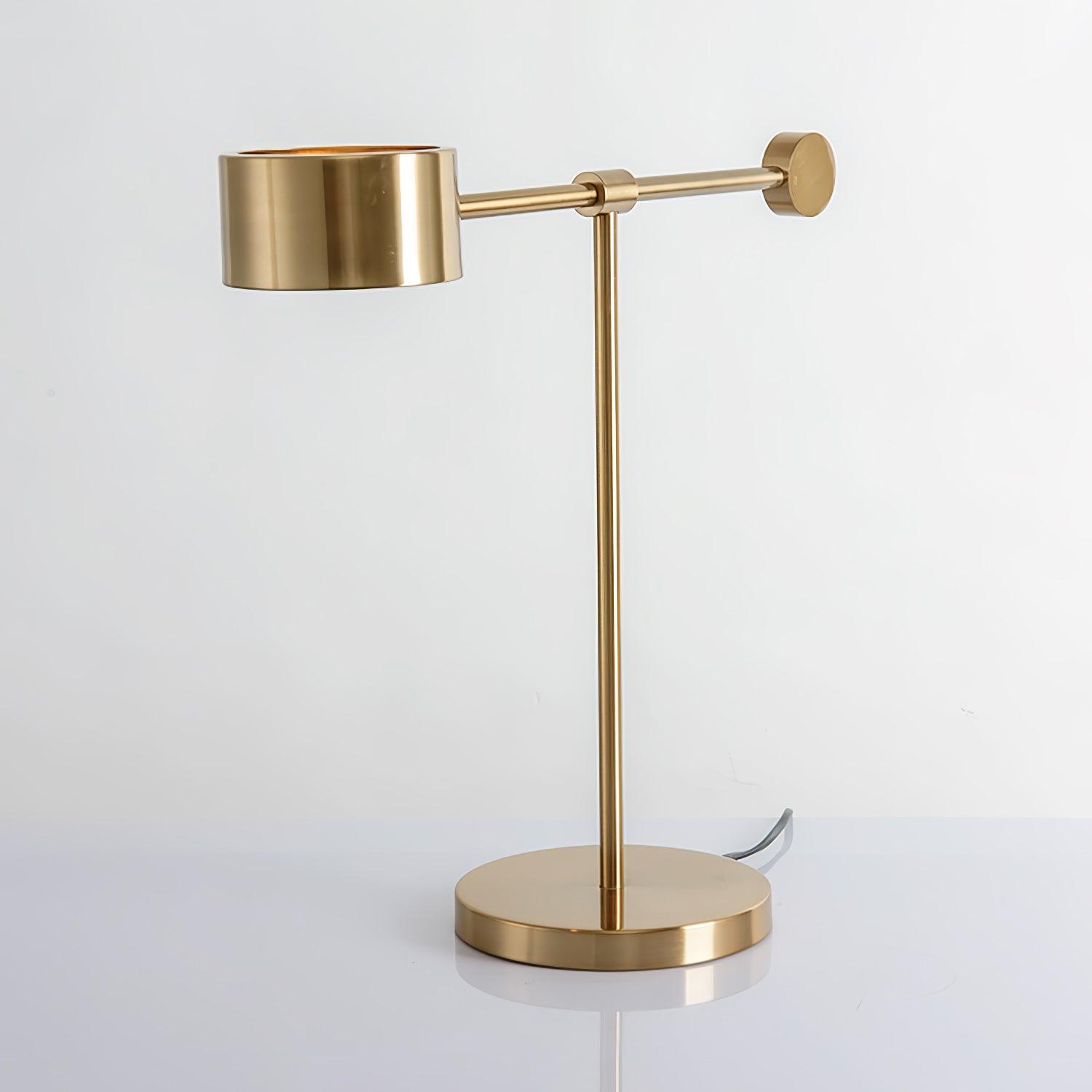 Ergonomic Lever Office Table Light - Adjustable LED Desk Lamp for Home & Workspace - Perfect for Reading, Studying, and Computer Work