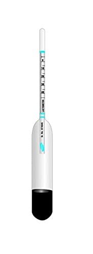 **Accurate Cloud Lactometer for Testing Milk Purity at Home – Includes 100ML Measuring Cylinder | Perfect for Dairy Farmers, Home Cheesemaking & Food Safety Testing**