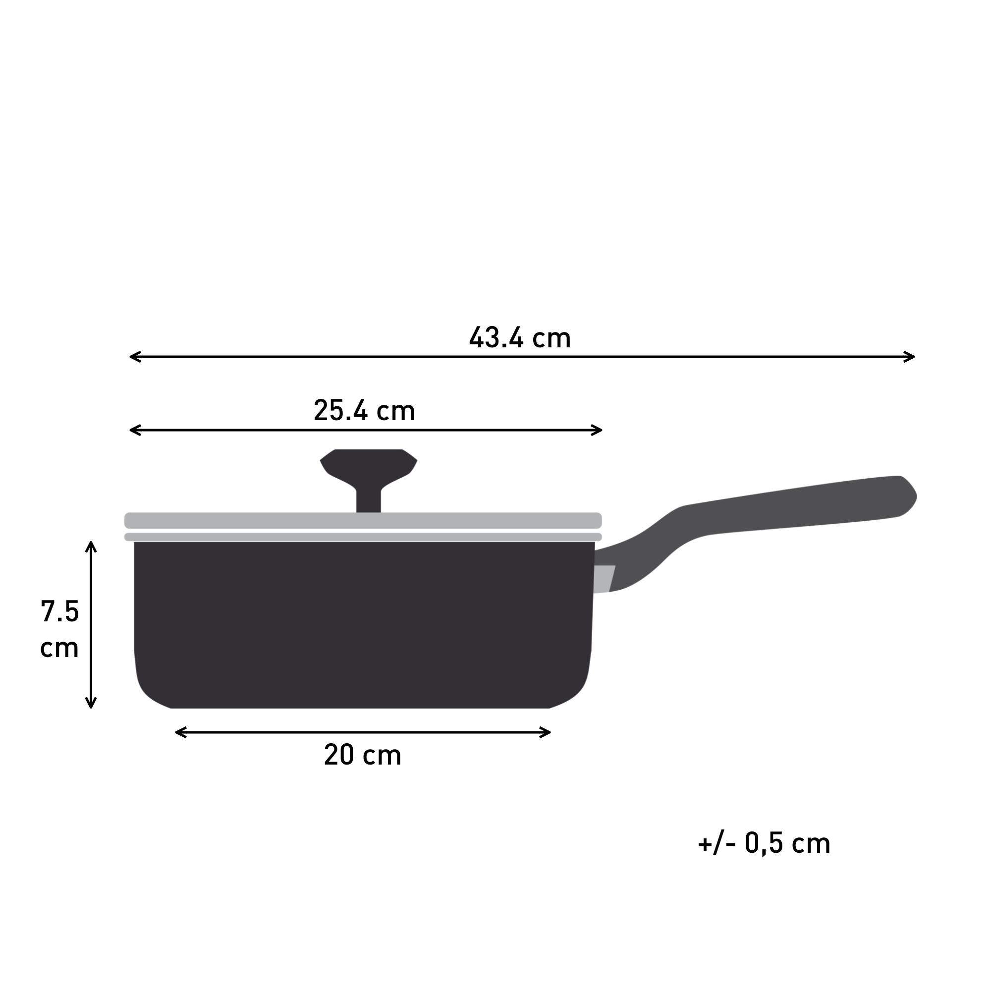 Tefal Revive Ceramic Induction Non-Stick Saute Pan with Lid - 24cm (9.5 Inch) - Eco-Friendly Cookware for Healthy Cooking - Perfect for Frying, Searing & Sauteing Vegetables, Meat & Eggs