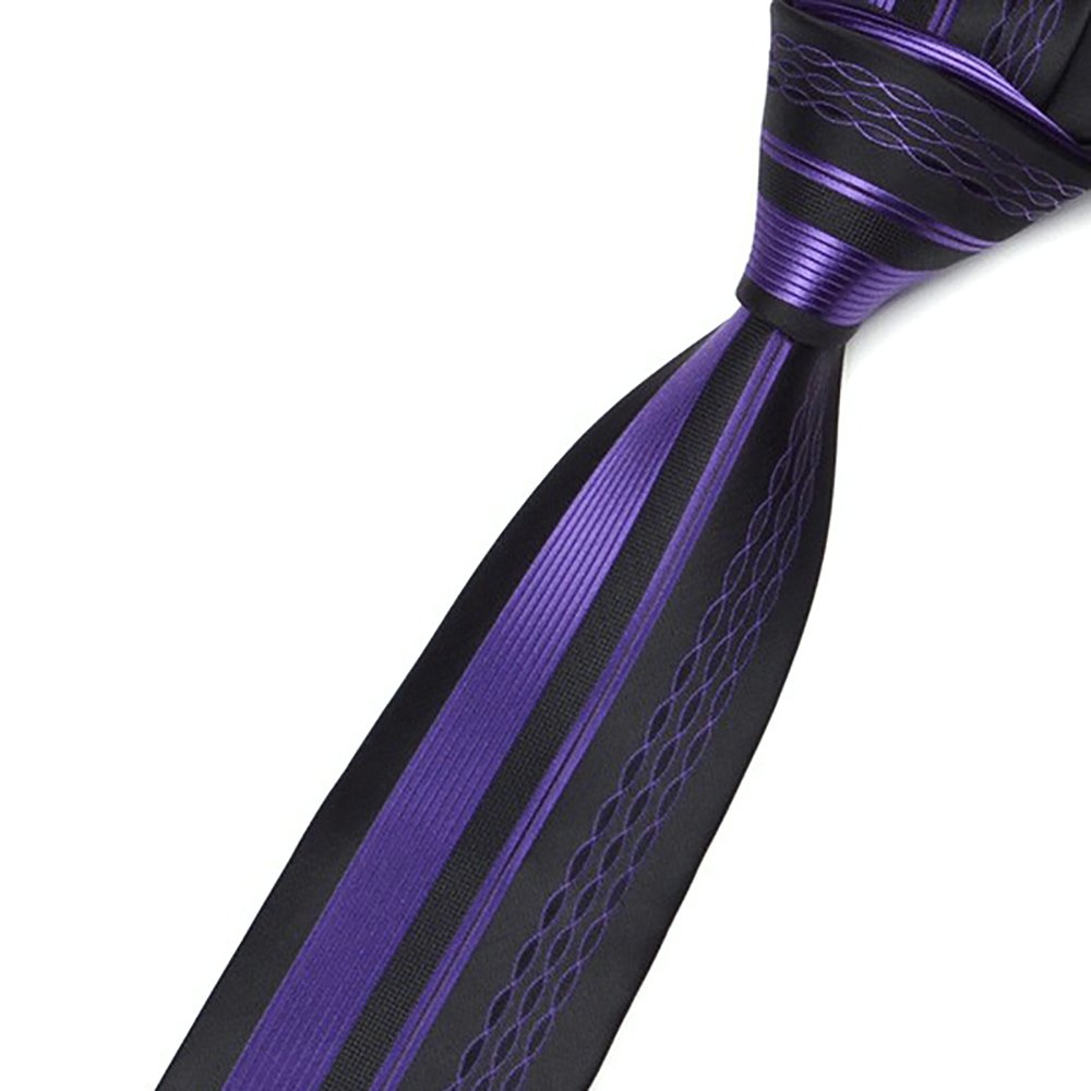 Slim Men's Neckties - 2.36 Inch Skinny Tie for Business, Wedding & Formal Occasions | Premium Silk Texture for Professional & Stylish Look