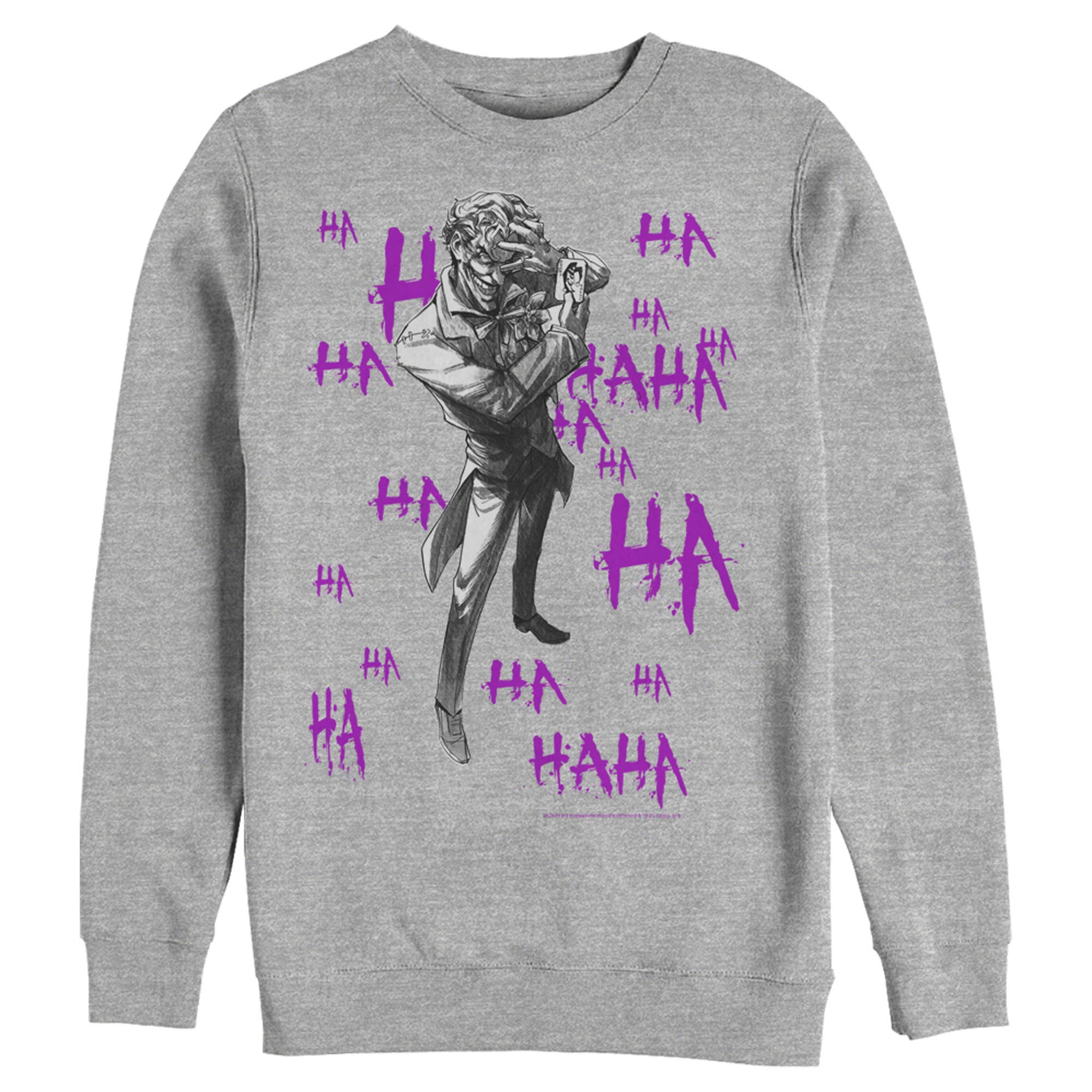 Batman Joker Ha Ha Sweatshirt for Men - Casual Wear & Cosplay