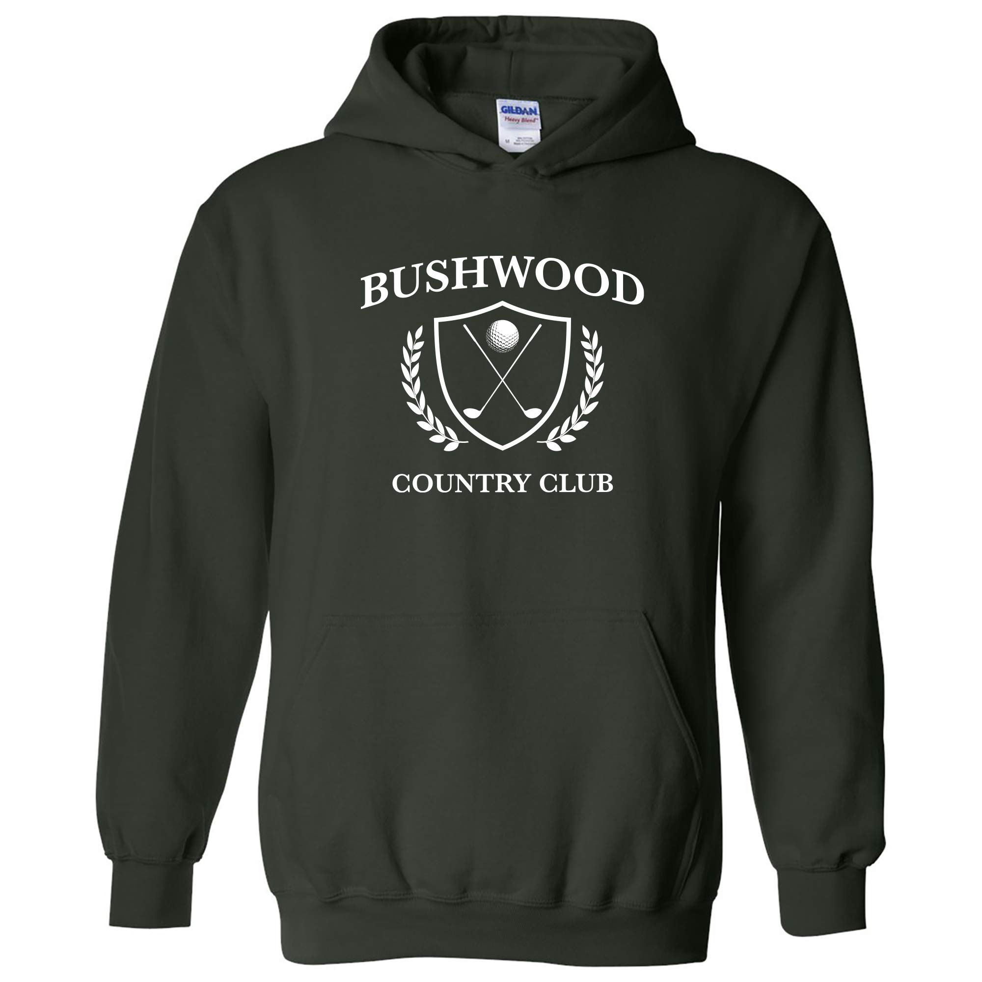 Funny Golf Caddy Hoodie - UGP Campus Apparel Bushwood Country Club Design | Comfortable Pullover Sweatshirt for Golf Lovers & Country Club Members | Perfect for Golf Courses, Driving Ranges & Casual Wear