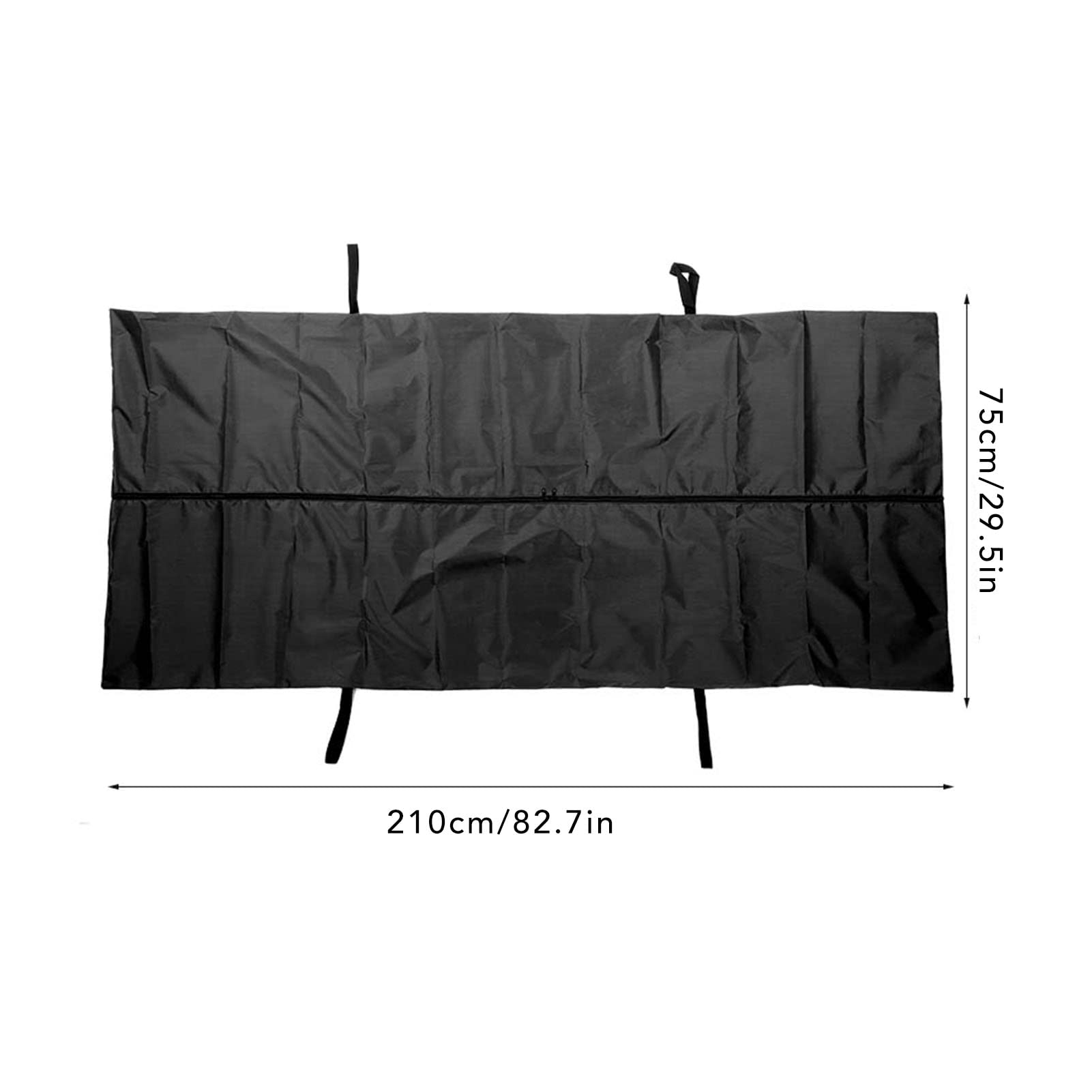 Emergency Cadaver Body Bag - Heavy Duty Reinforced Handle Double Use Body Bags for Hospitals & Morgues (210x75cm) - Ideal for Disaster Preparedness, Funeral Homes & Emergency Response Teams