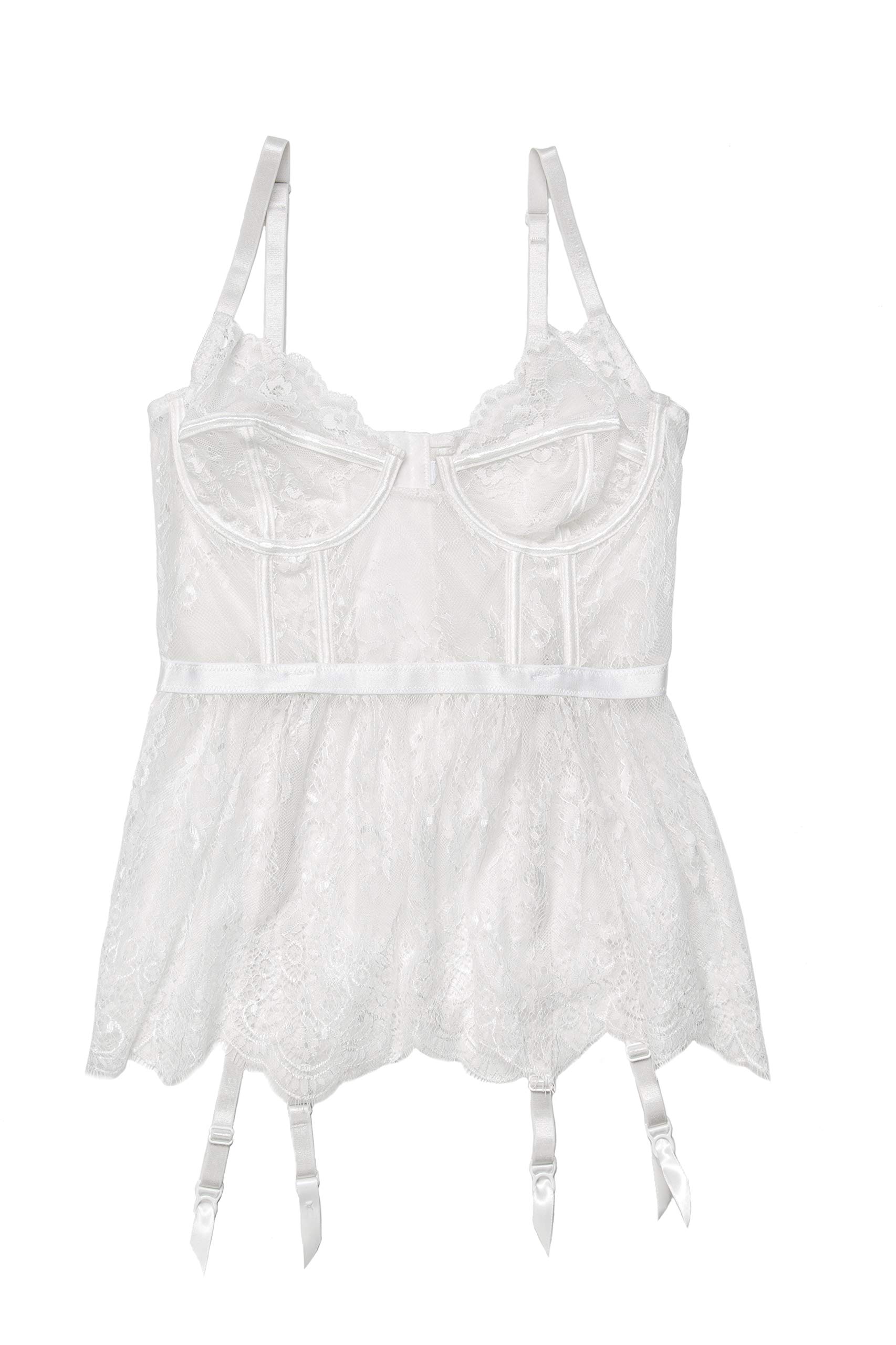 Coquette Women's Bustier Top - Sexy Lace Corset for Date Night & Special Occasions