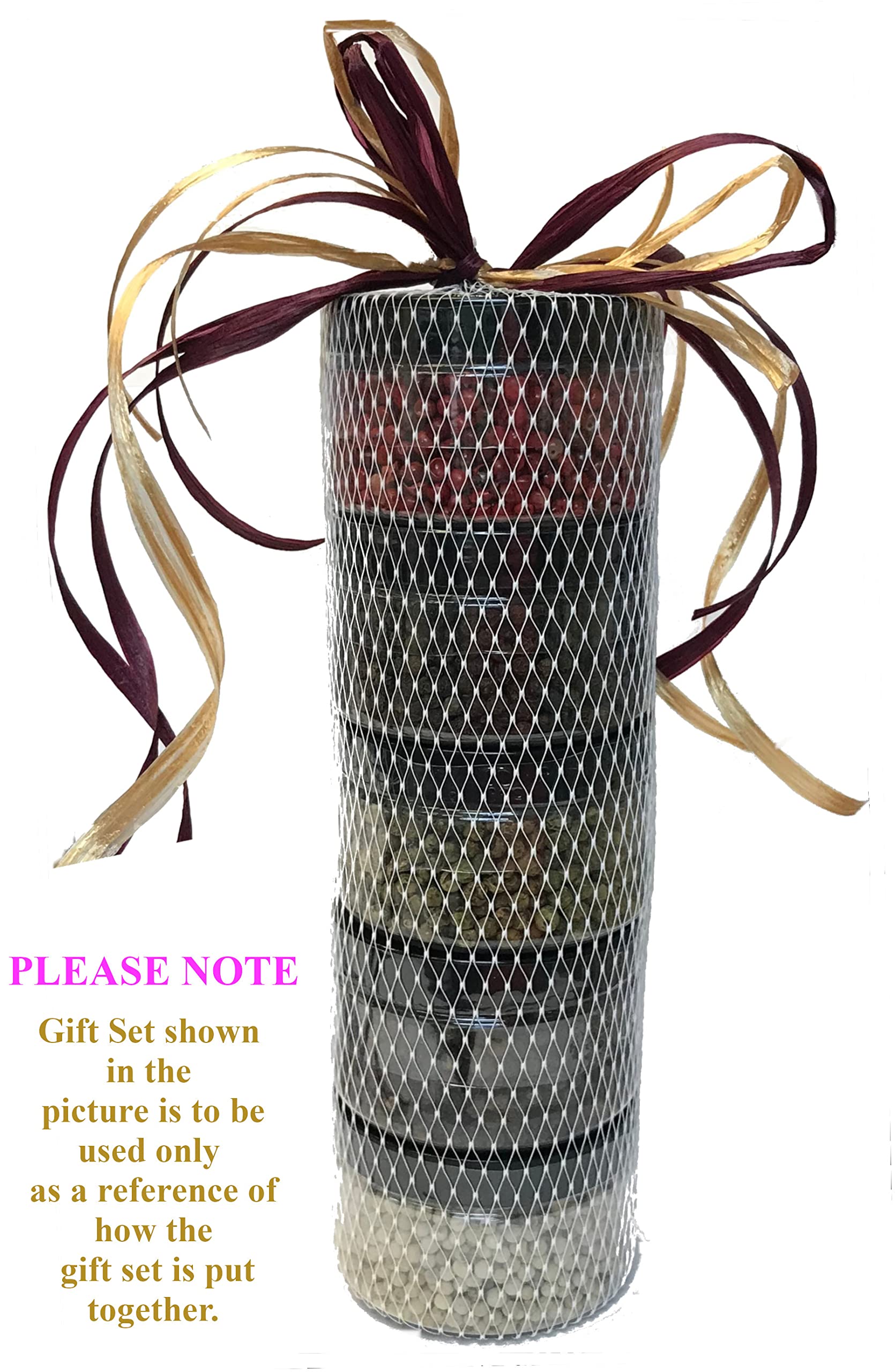 Premium Thai Spices Gift Set - 5 Assorted Spice Jars: Thai Curry, Ground Ginger, Soy Sauce Powder, Singapore Curry Powder & X-Hot Chilies | Perfect for Asian Cooking, Meal Prep & Gourmet Gifts