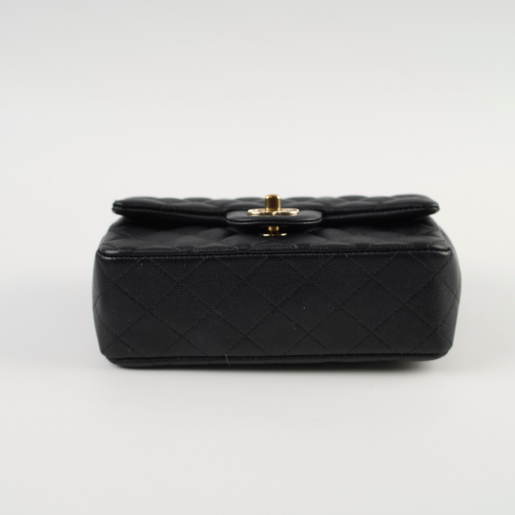 Chanel Caviar Mini Rectangular Flap Bag Black 26cm - Luxury Designer Crossbody Purse for Women | Perfect for Evening Parties, Date Nights & Special Occasions