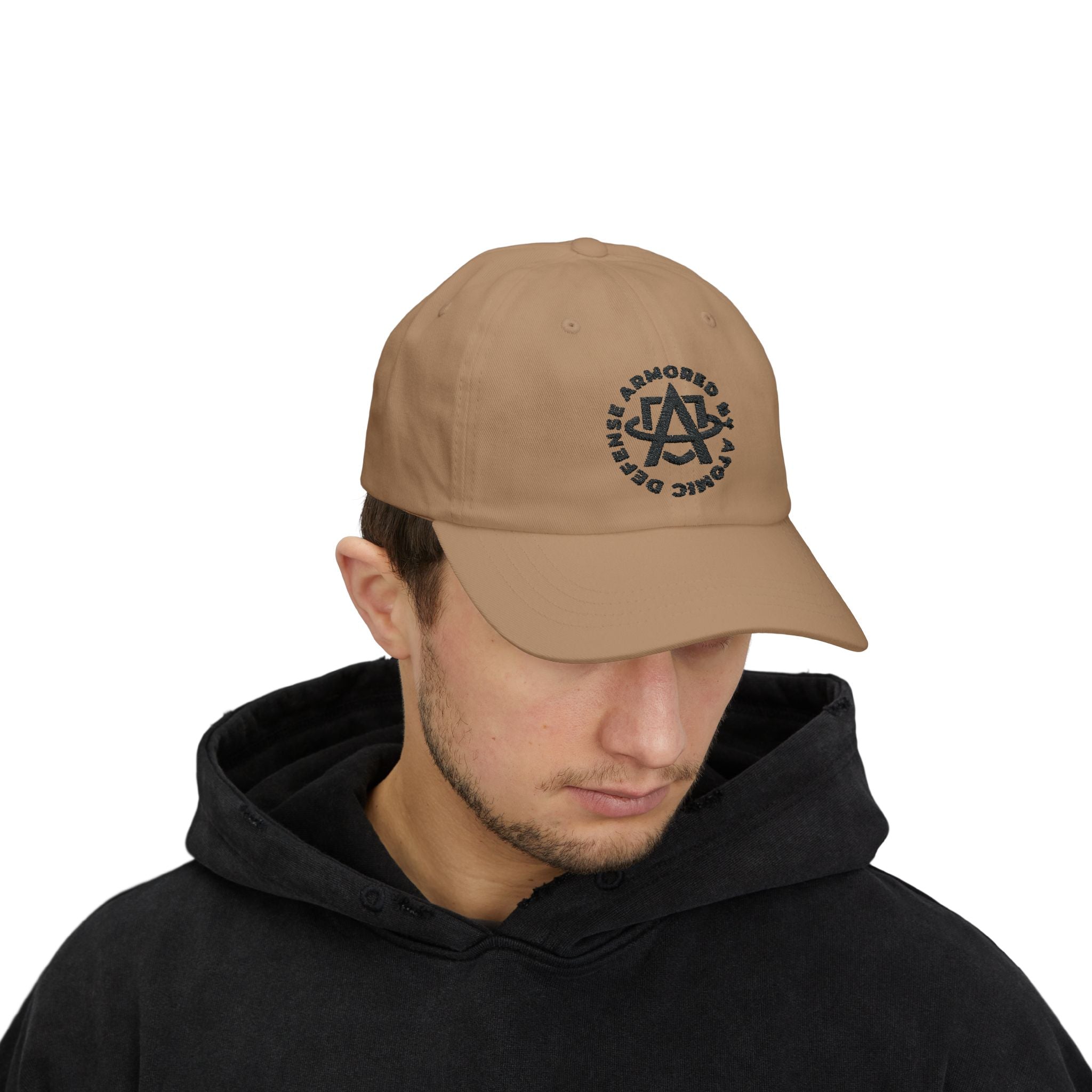 Atomic Defense Classic Dad Cap - Adjustable Cotton Baseball Hat for Men & Women - Perfect for Outdoor Activities, Sports & Casual Wear