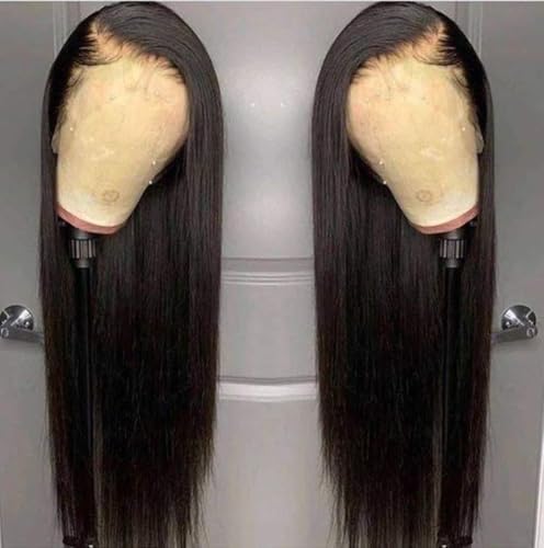 Black Straight Lace Front Wig