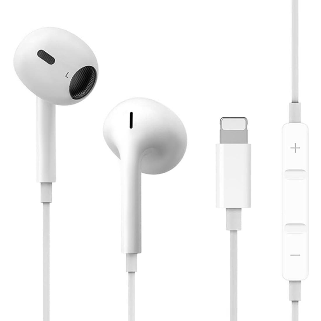 Mr. Pen HiFi Stereo Wired Earphones with Built-in Mic & Volume Control | Compatible with iPhone 14/13/12/11/X/XS/XR/8/7 | Perfect for Music, Gaming & Calls