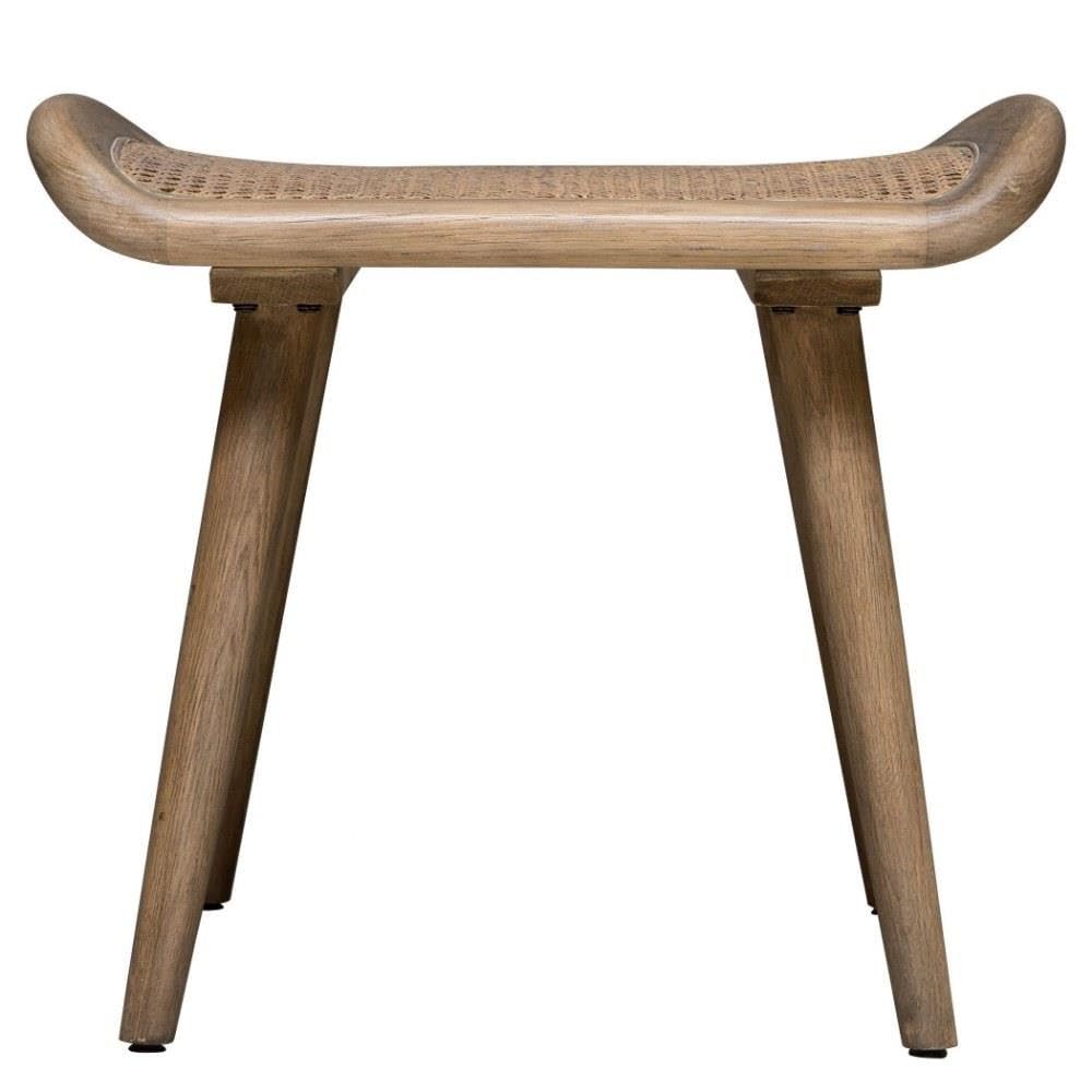22 Inch Scandinavian Small Bench - Arne Style Solid Wood Entryway Bench for Hallway, Living Room, or Bedroom Decor