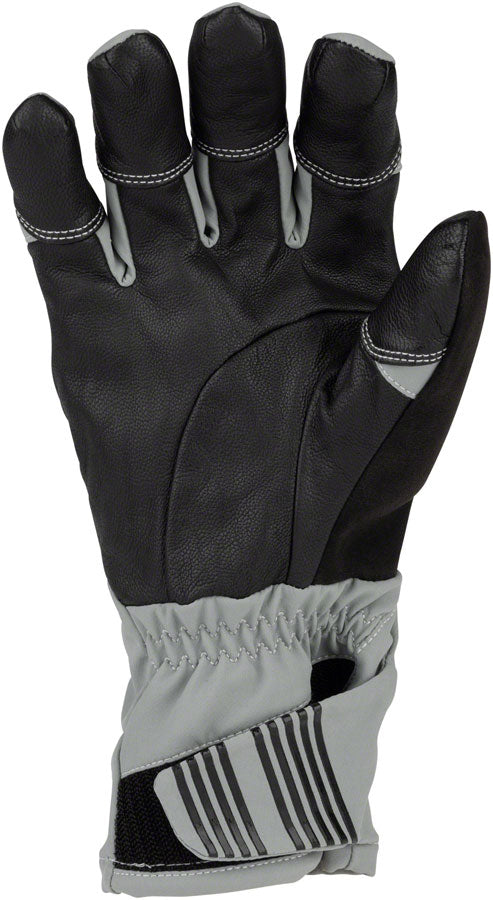 45NRTH 2024 Sturmfist 5 Winter Gloves - Glacial Grey, Full Finger, X Small - Perfect for Cold Weather Cycling, Snowboarding & Outdoor Activities
