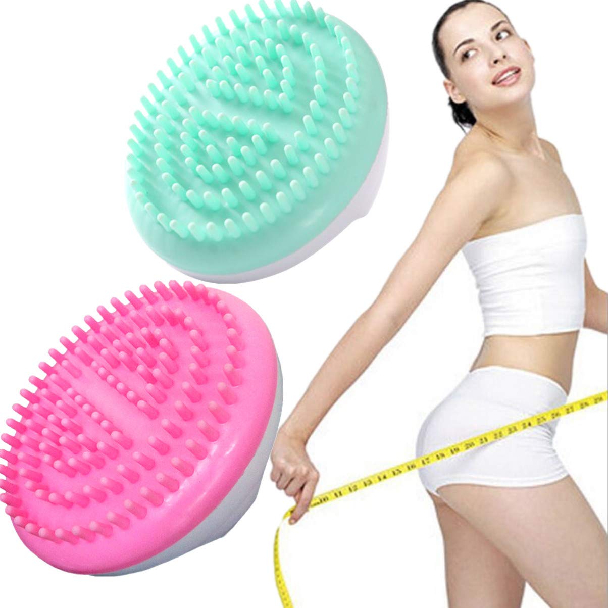Uonlytech Silicone Exfoliating Brush - Gentle Skin Cleansing & Exfoliating Tool for Women | Perfect for Facial Cleansing, Makeup Removal & Skincare Routine