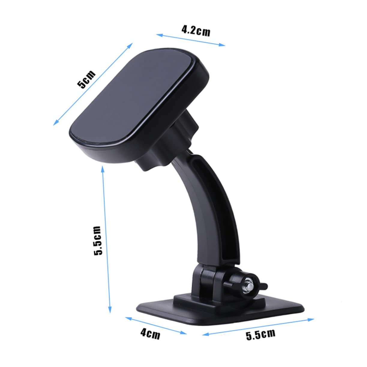 Universal Adjustable Magnetic Car Phone Holder - 360° Rotating Phone Mount for iPhone, Samsung, Google Pixel | Perfect for GPS Navigation, Hands-Free Calling & Road Trips