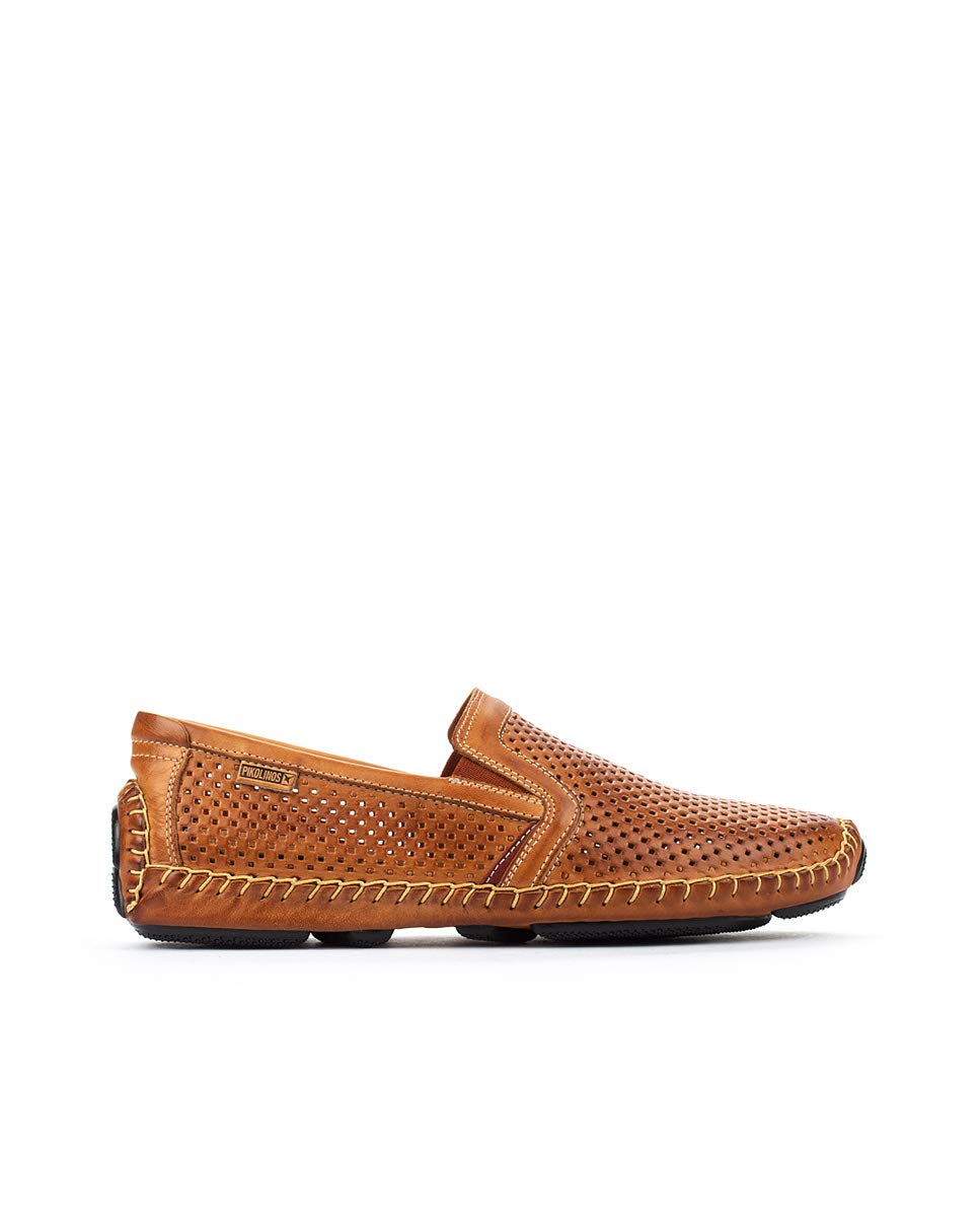 PIKOLINOS Men's Genuine Leather Loafers - Jerez Style Comfortable Slip-On Shoes for Casual & Office Wear