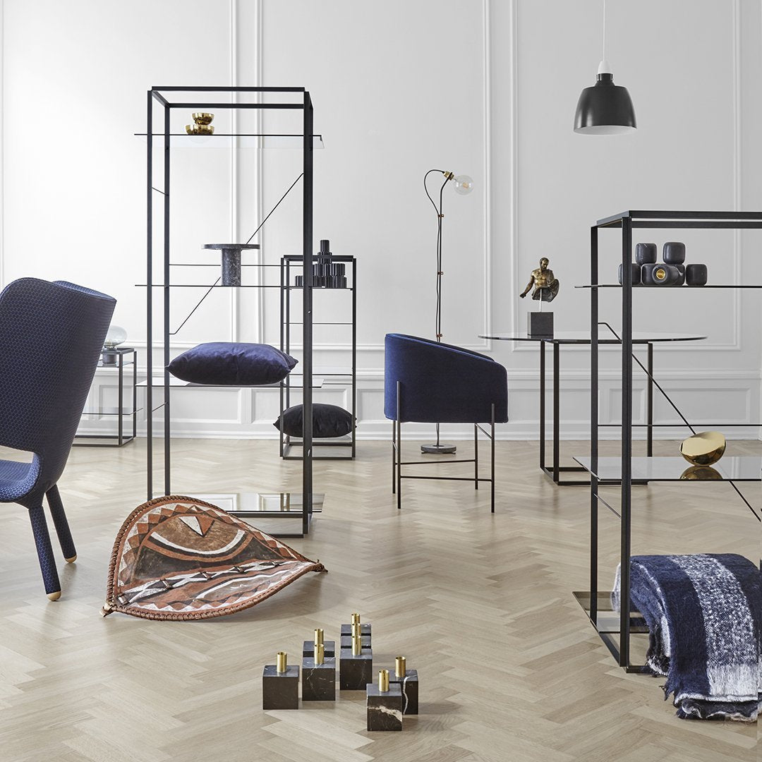 Knut Bendik Humlevik Josefine Hedemann Florence Shelf - Modern Scandinavian Wooden Bookshelf for Living Room, Bedroom & Office Storage