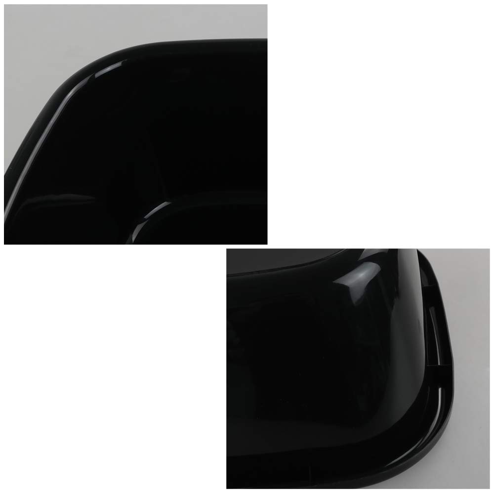 16 Quart Wash Basin - 3-Pack Black Plastic Dish Pan for Kitchen, Laundry, Camping & Household Cleaning
