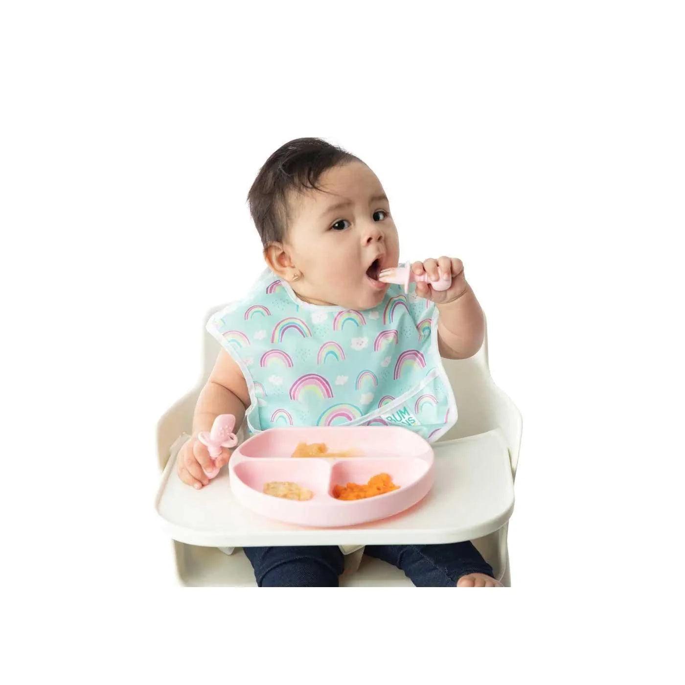 Bumkins Silicone Baby Chewtensils - Safe, Durable Teething Toys for Infants & Toddlers - Perfect for Mealtime, Travel, and Soothing Sore Gums