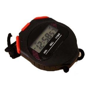 PIA INTERNATIONAL® Sports Stopwatch - Multi-Functional Digital Timer with Alarm, 0.01s Precision, Compass & Date Display - Perfect for Running, Workouts, Training & Classroom Learning - Large Screen with Wrist Strap