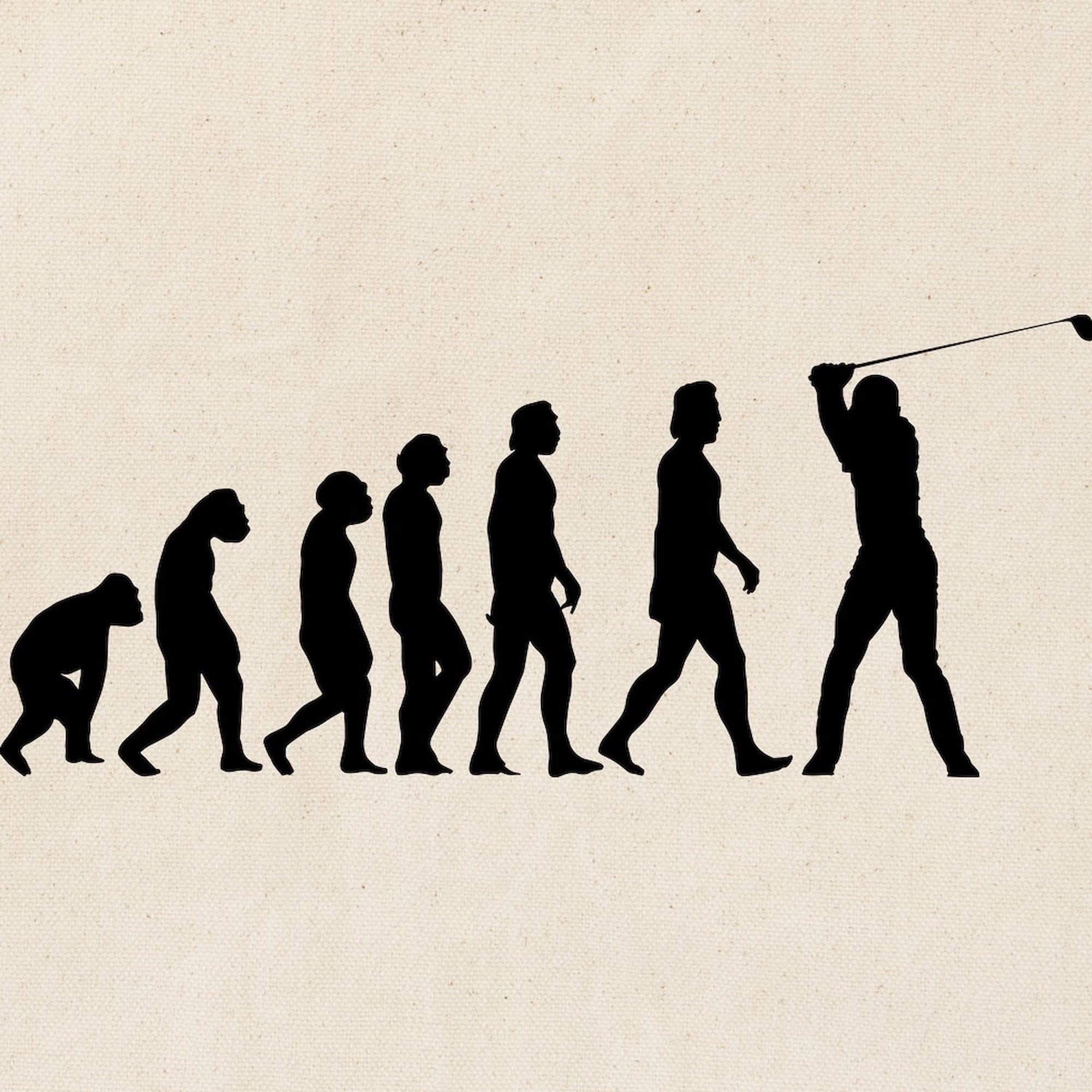 The Evolution of Golf Tote Bag - Natural Canvas Reusable Shopping Bag for Golfers | Perfect for Golf Outings, Grocery Shopping & Beach Trips