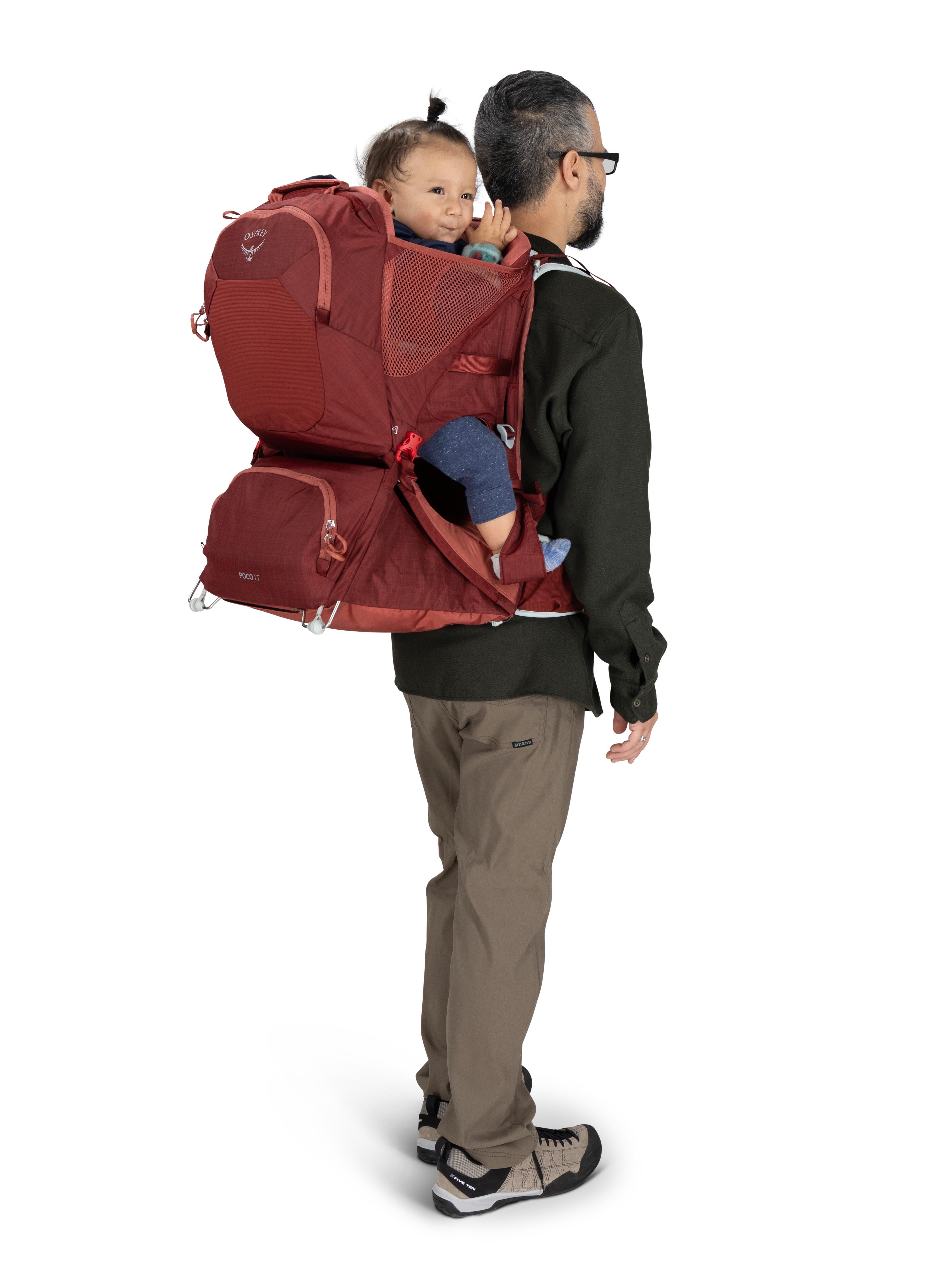 Osprey Poco LT Child Carrier Backpack - Lightweight & Comfortable Hiking Baby Carrier for Outdoor Adventures, Travel & Daily Use