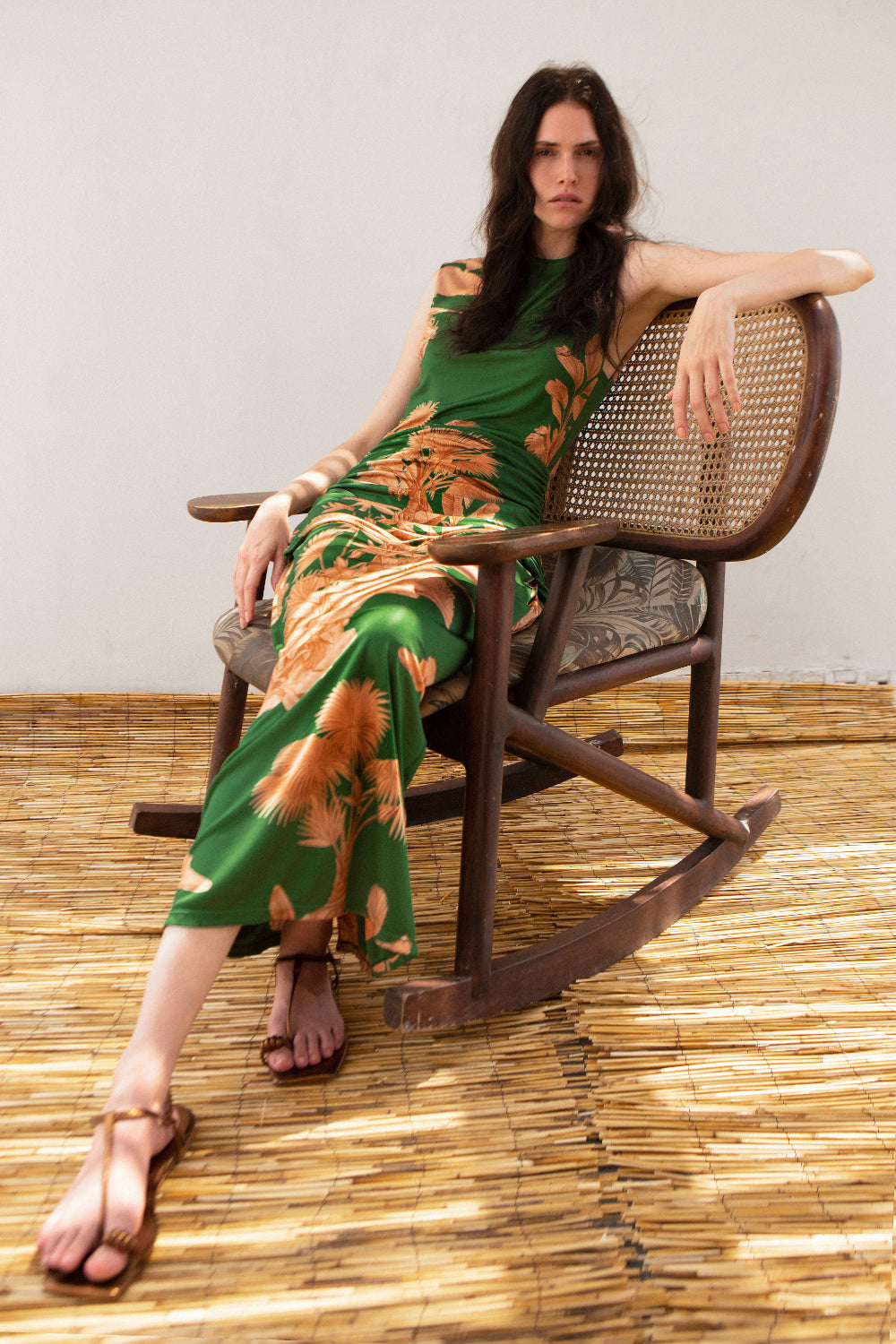 Finding the Way Dress - Elegant Floral Printed Maxi Dress for Women | Perfect for Summer, Beach, and Casual Outings