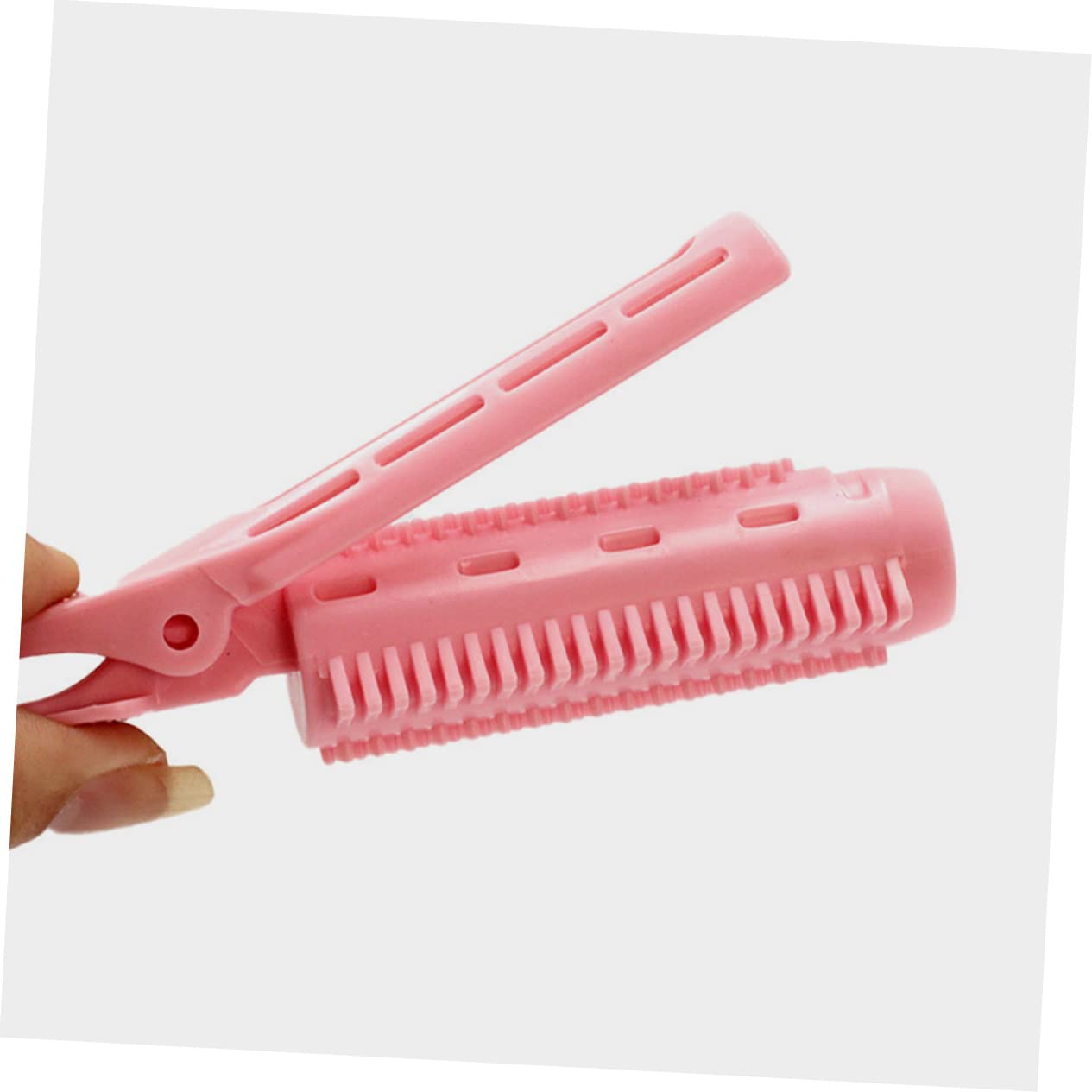 OSALADI 10pcs Volume Hair Rollers for Curly Hair - Non-Damaging Walker Clips & Bangs Rollers for Natural Curls - Perfect for Salon Styling, Home Use & Special Occasions