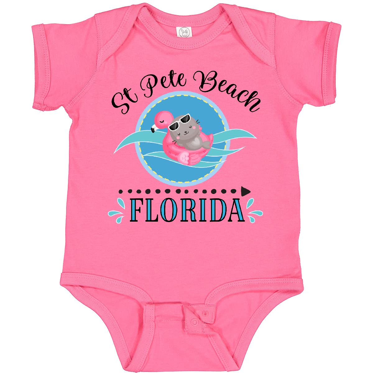 Inktastic St Pete Beach Florida Vacation Gift Baby Bodysuit - Soft Cotton Infant Onesie for Beach Trips & Family Vacations