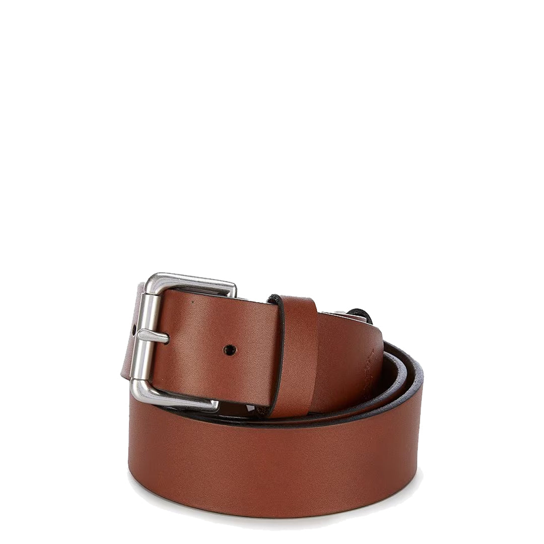 Premium Full Grain Leather Belt for Men - Genuine Tan Brown Dress & Casual Belt - Perfect for Office, Business & Everyday Wear
